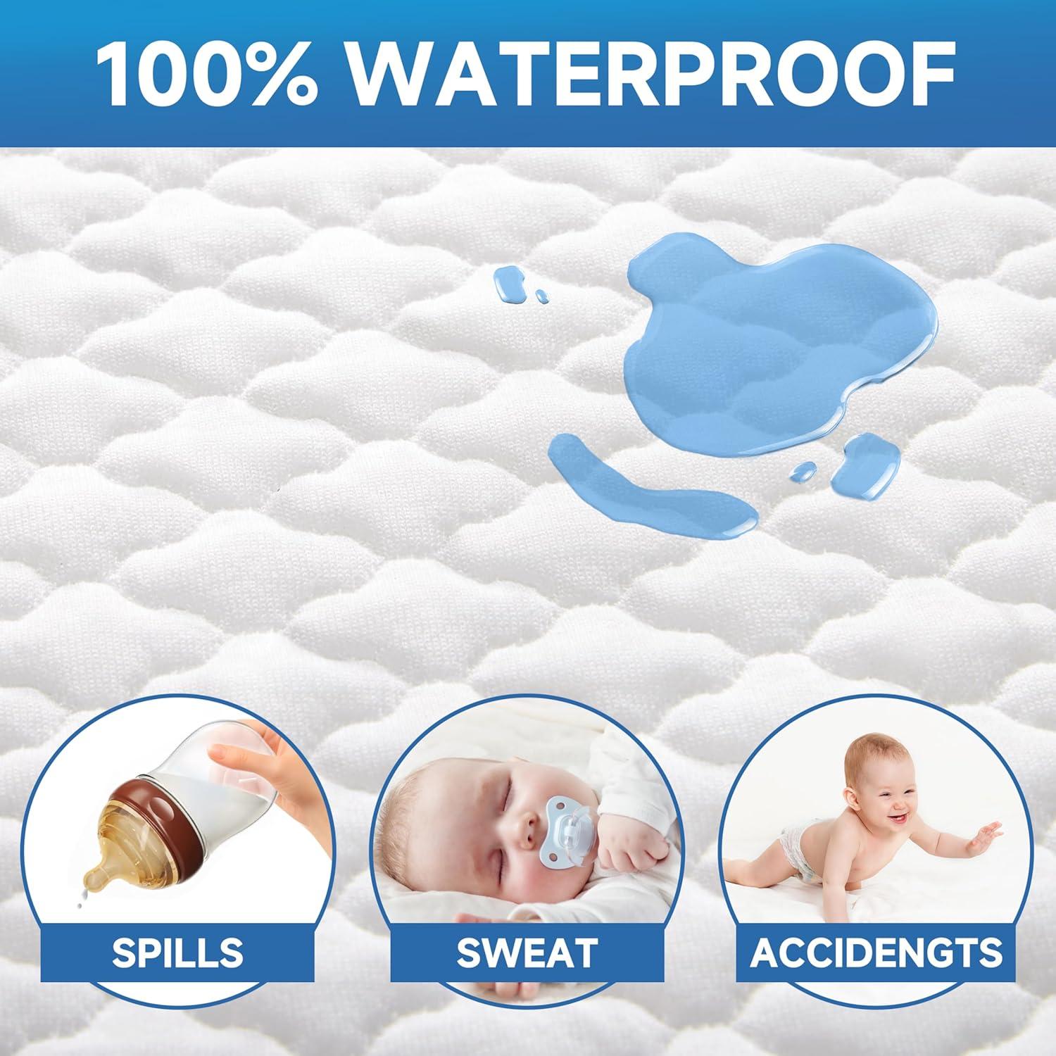 Colchón Ovalado para Cuna Pro Goleem 76.2x38.1cm Espuma Memoria