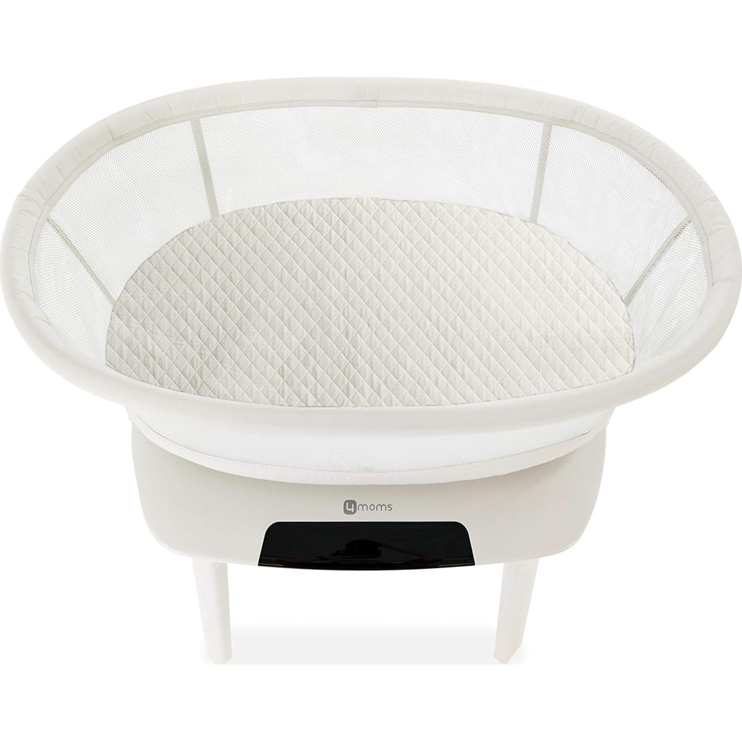 Cubierta de colchón impermeable 4moms MamaRoo Sleep blanca
