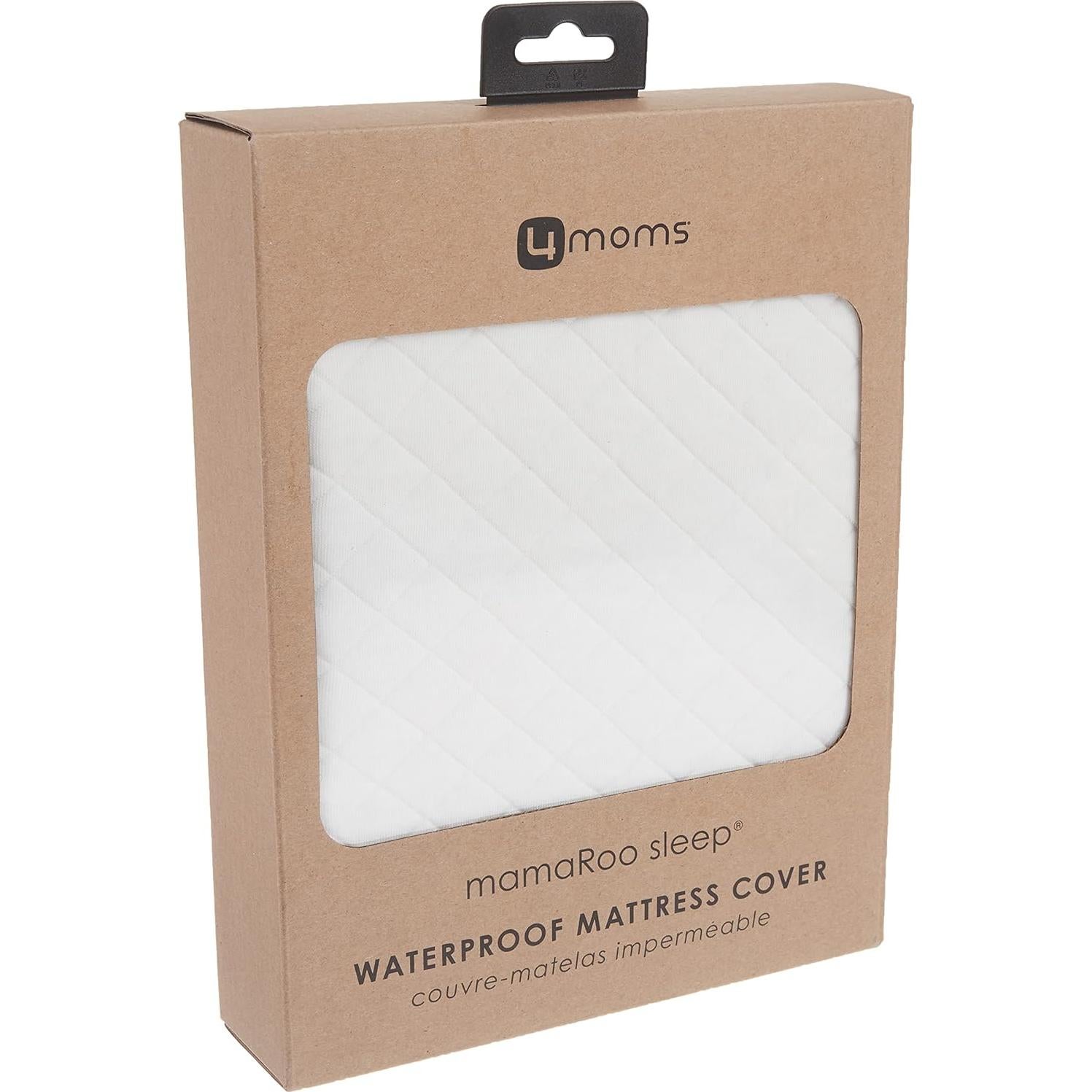 Cubierta de colchón impermeable 4moms MamaRoo Sleep blanca
