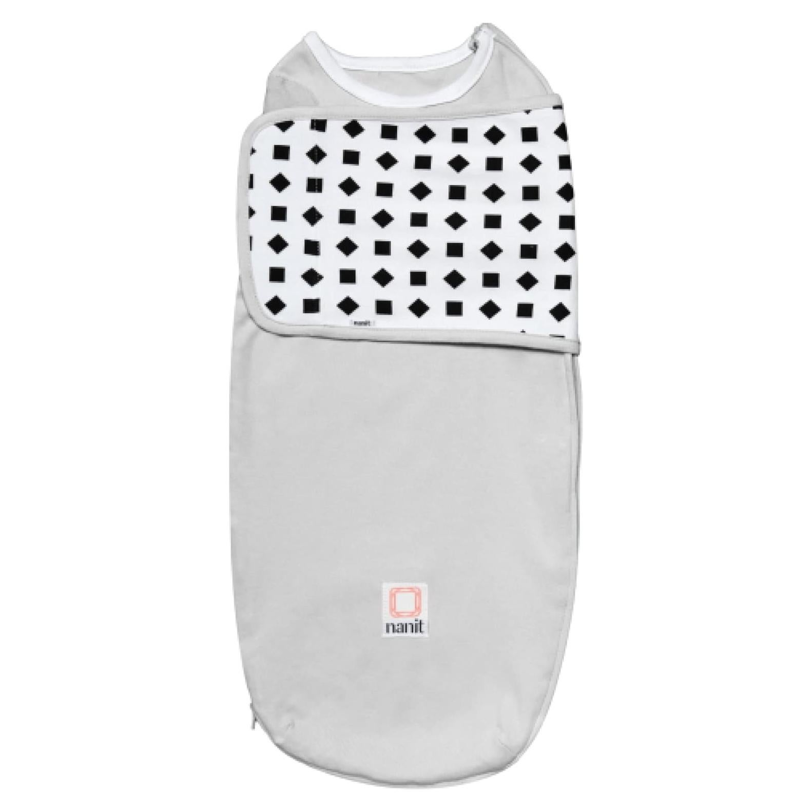Swaddle Nanit Breathing Wear 100% Algodón Grande 3-6 Meses Gris