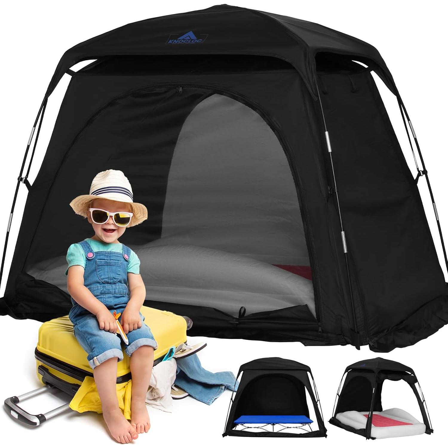Tienda de Sueño Blackout Knocloc para Niños Pequeños 190.5x99 cm
