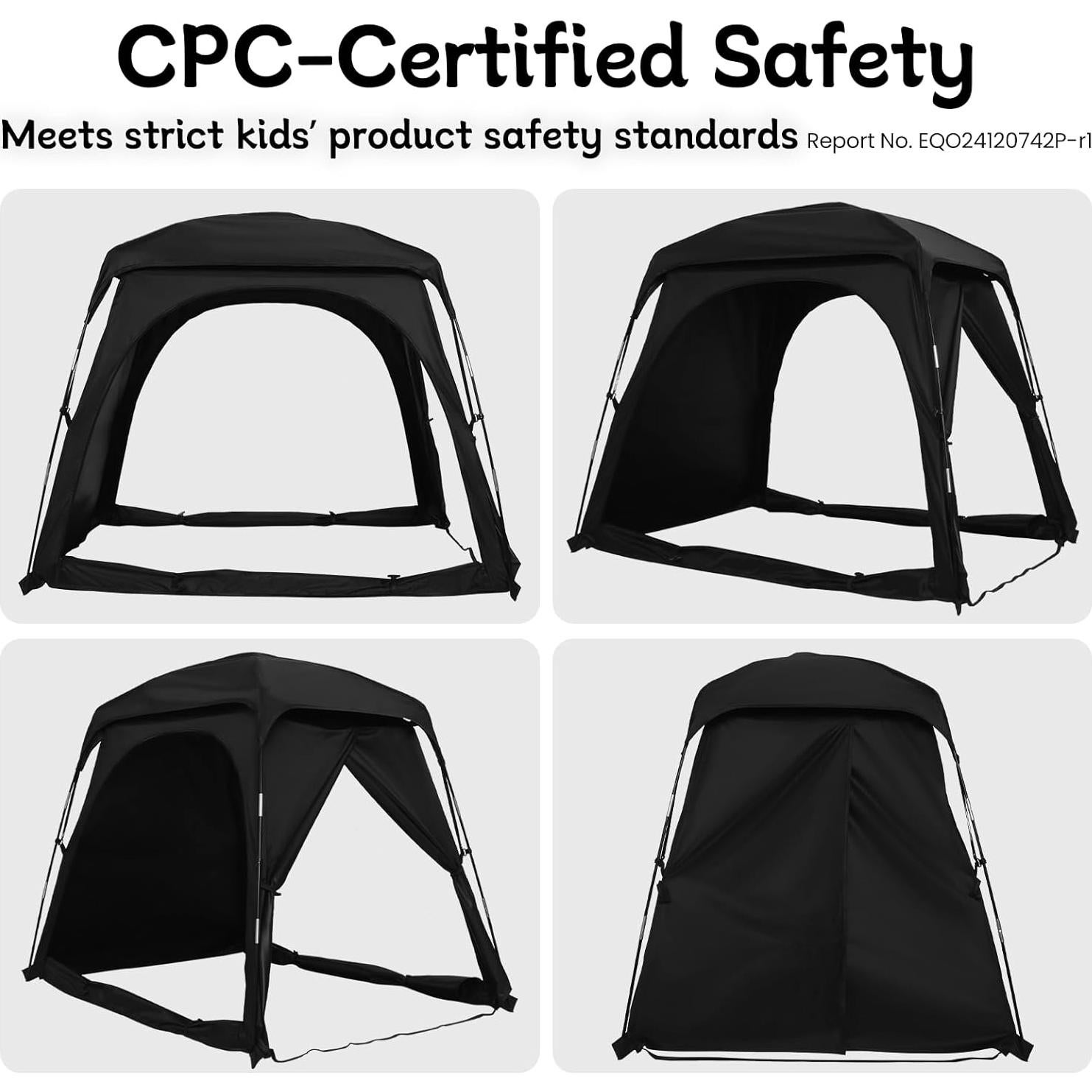 Tienda Blackout para Cuna de Viaje Knocloc 140x99 cm