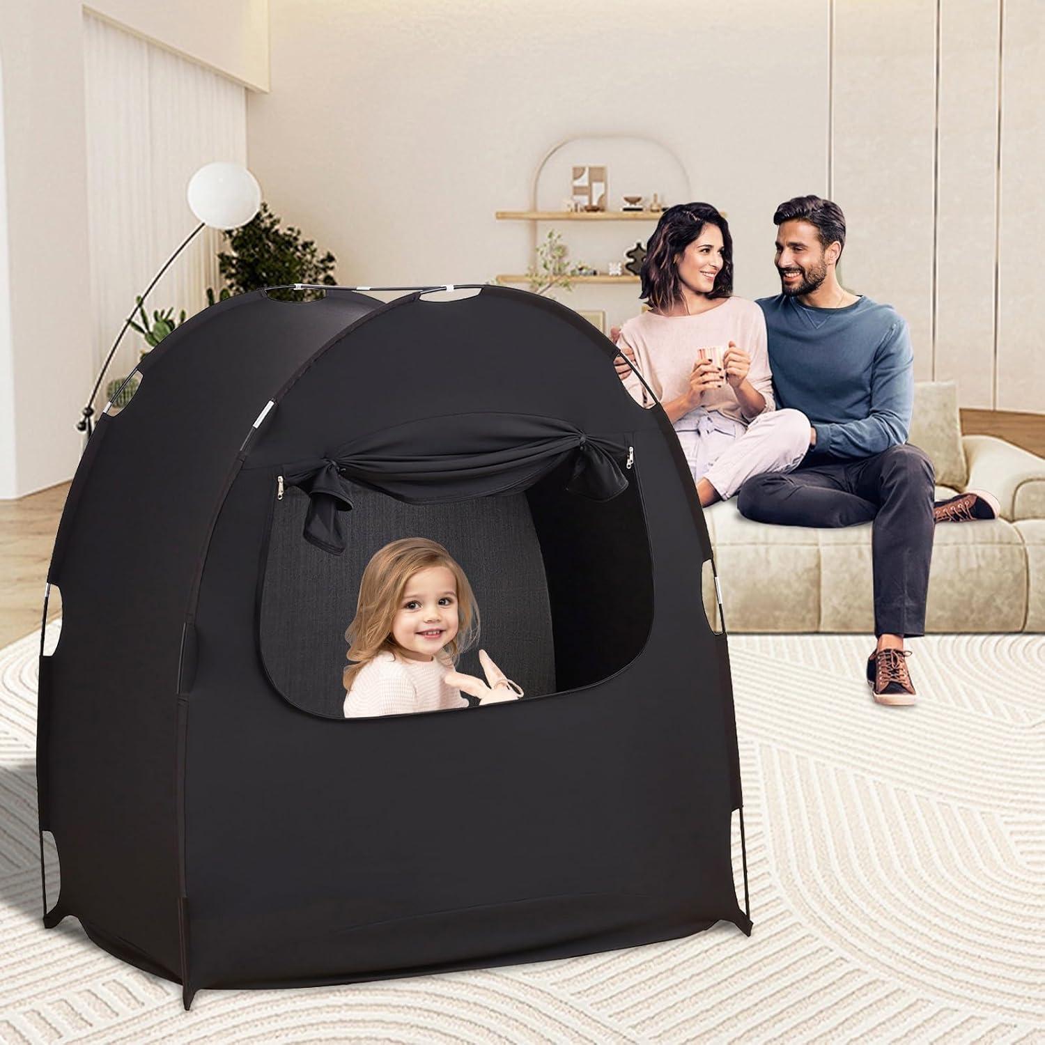 Carpa Blackout Mengersi para Cuna Pack and Play 129.5x78.7cm