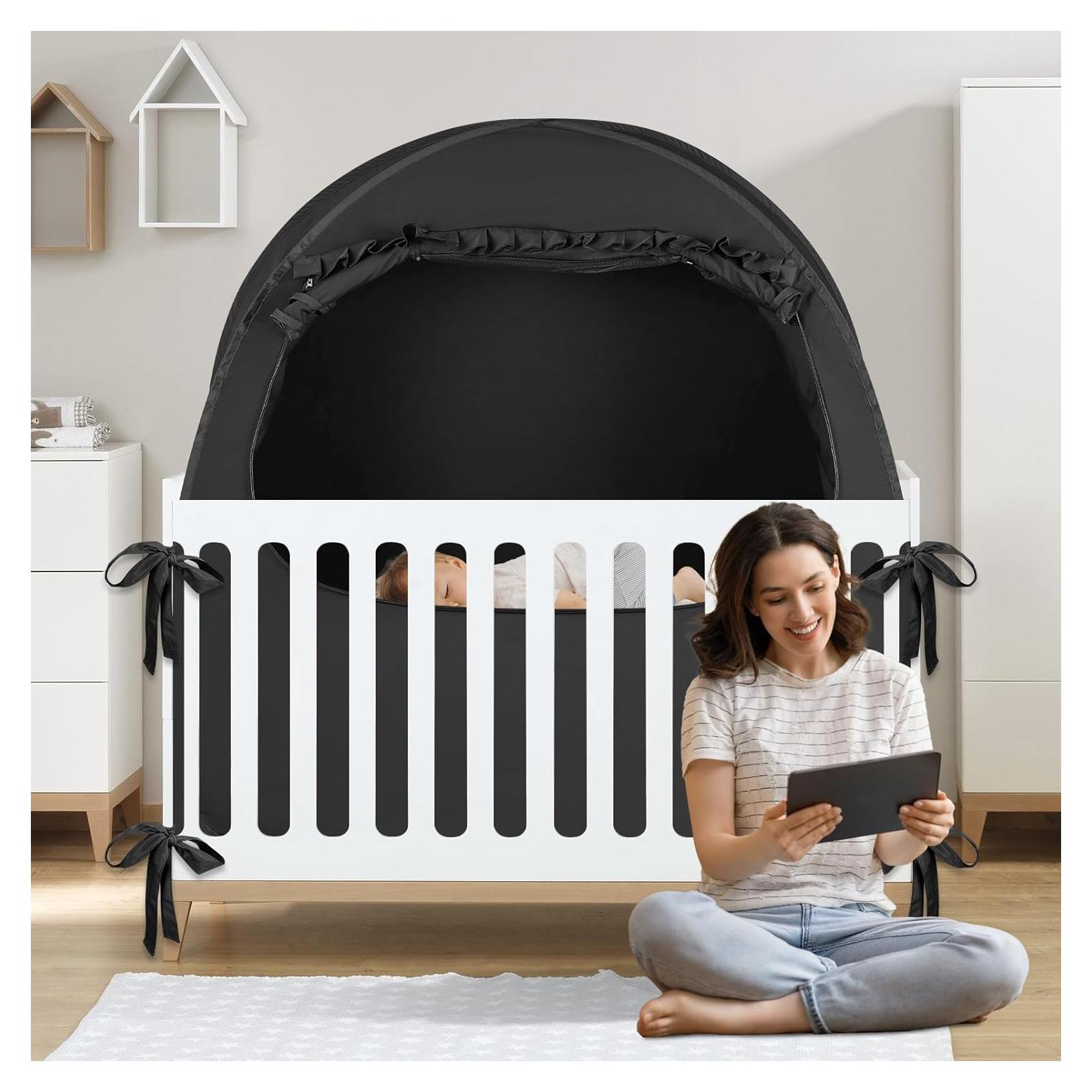 Funda de Oscurecimiento BORNA para Cuna y Pack N Play 129.5x69.8cm