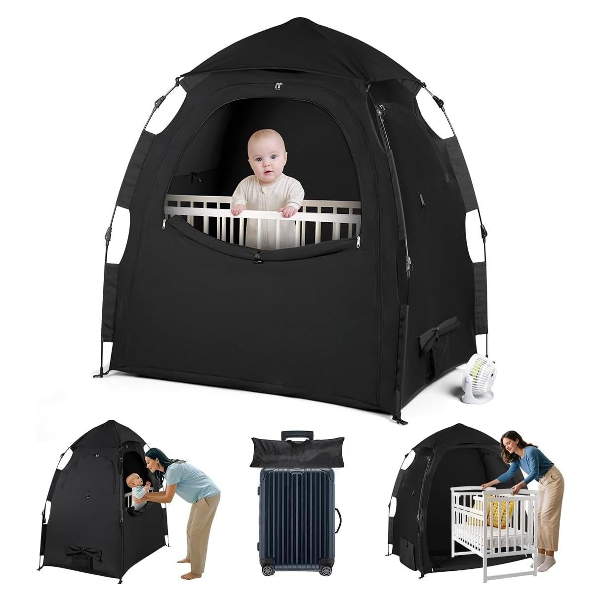 Cubierta Blackout WANRU para Pack N Play 130x89 cm - Tienda de Sueño