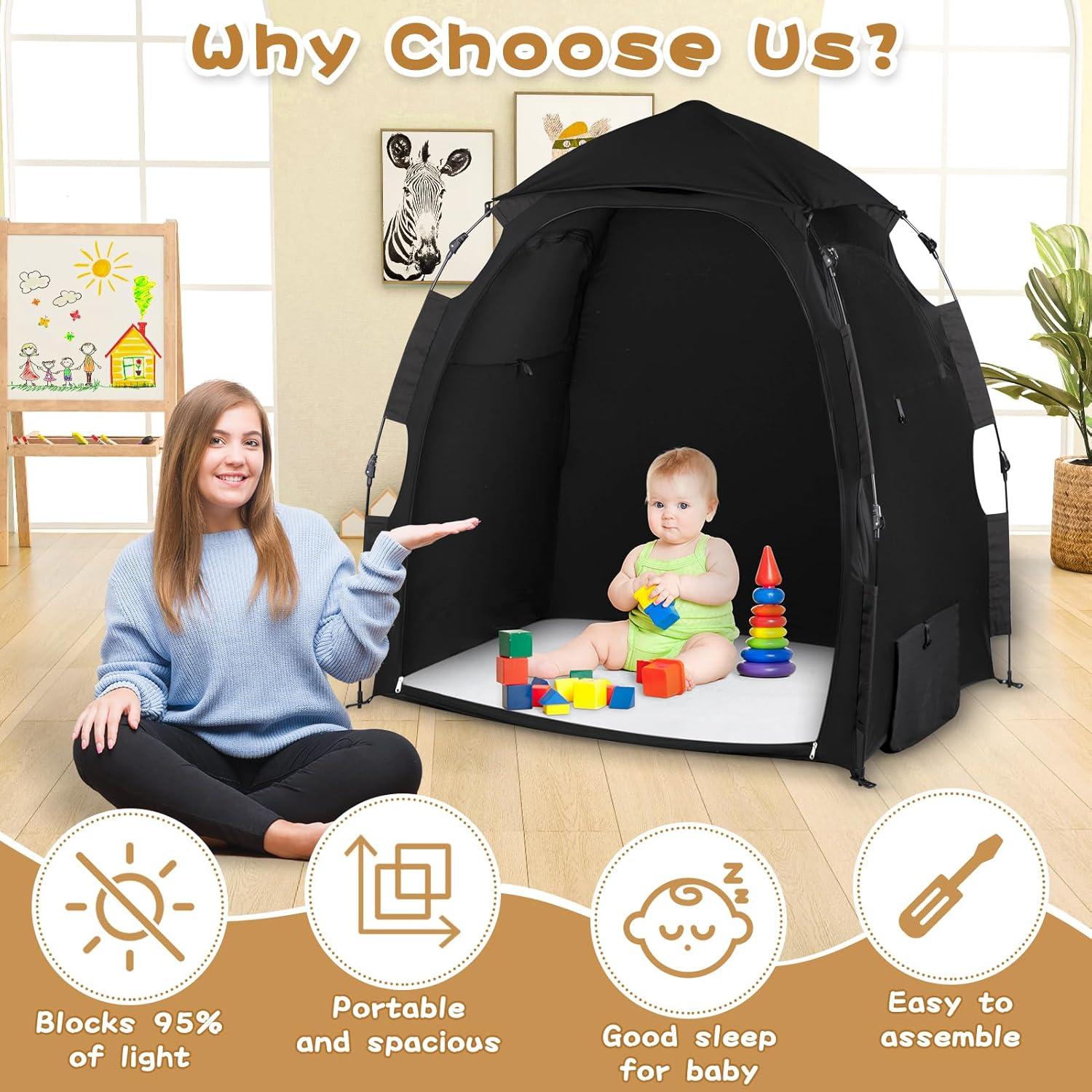 Cubierta Blackout WANRU para Pack N Play 130x89 cm - Tienda de Sueño