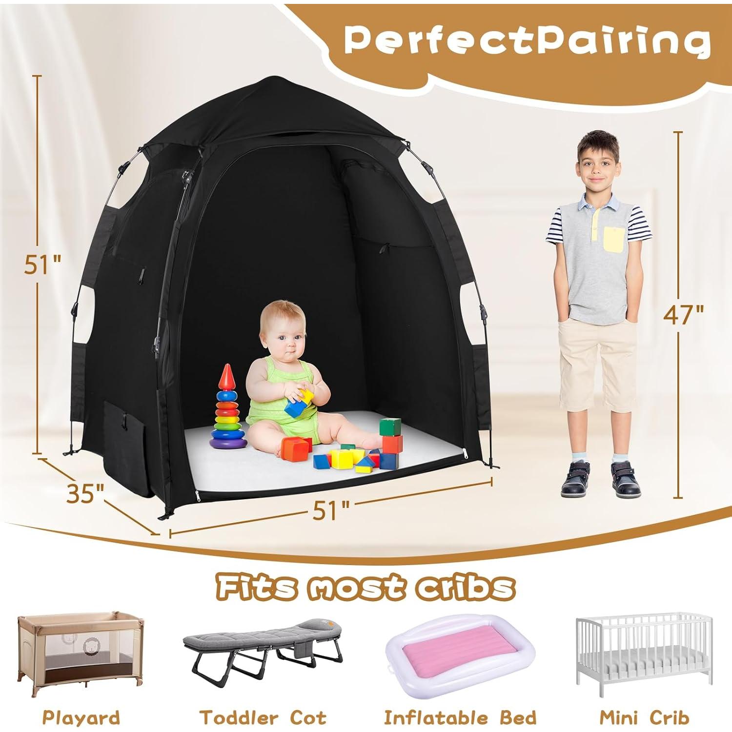 Cubierta Blackout WANRU para Pack N Play 130x89 cm - Tienda de Sueño