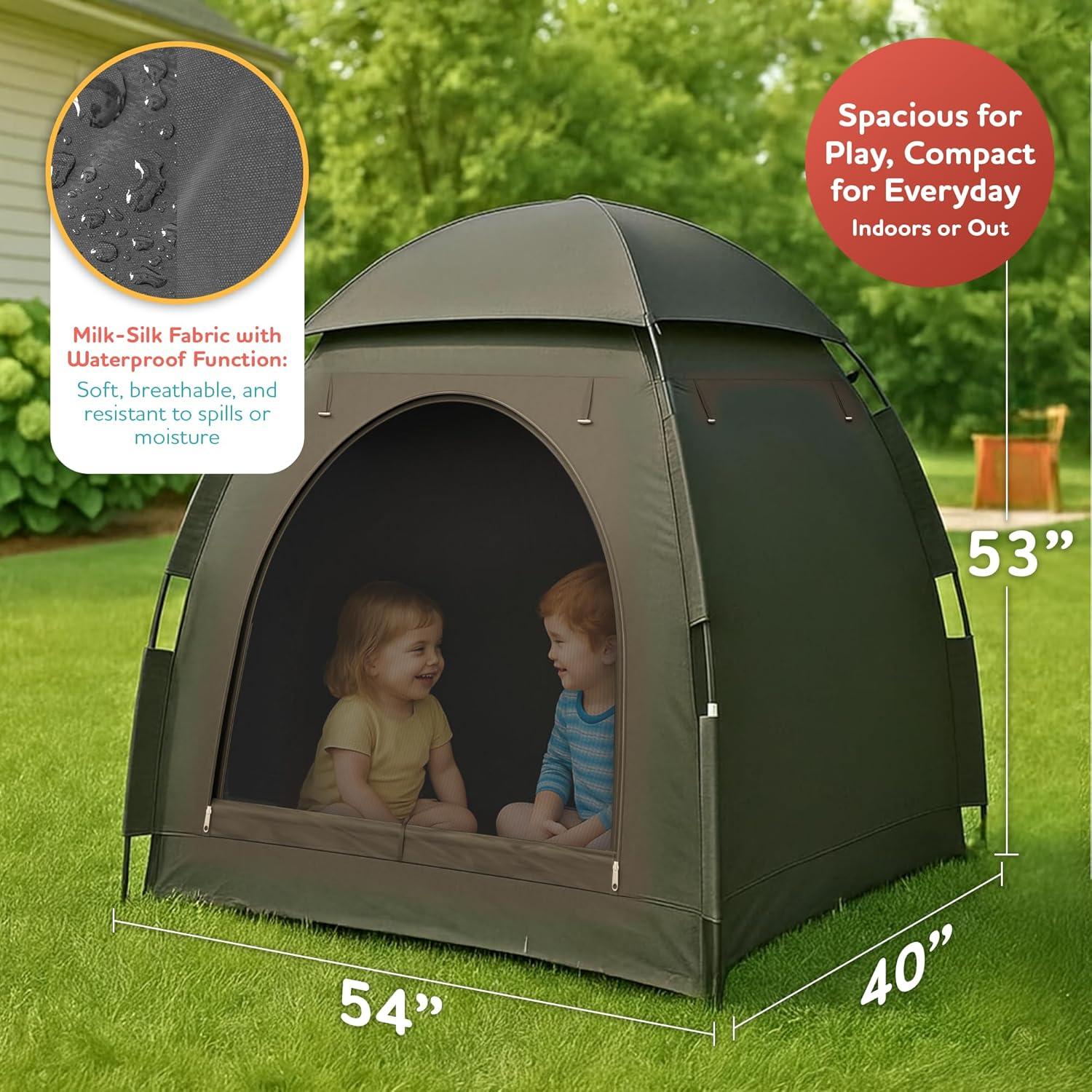 Carpa Blackout para Cuna Young Minds - Impermeable y Antimosquitos
