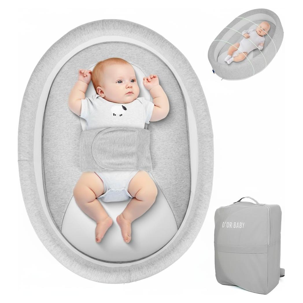 Cuna para Bebé D'OR Portátil Transpirable Algodón 90x60cm