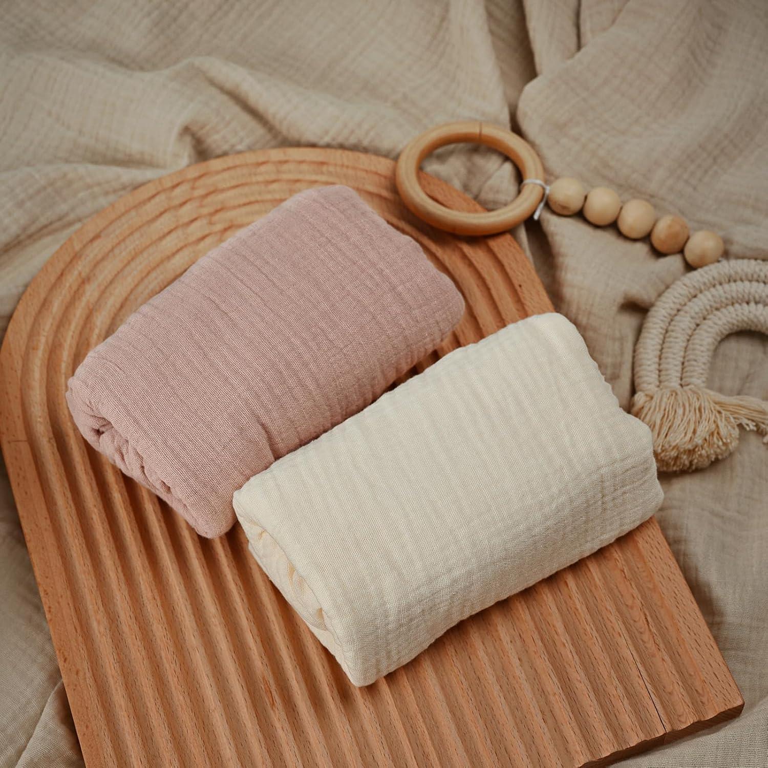 Sábanas Ajustadas LYRICHOM BABY para Cuna - Paquete de 2