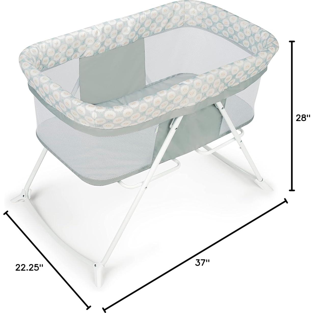 Cuna Plegable Ingenuity Snooze & Stow Sheppy 0+ Meses