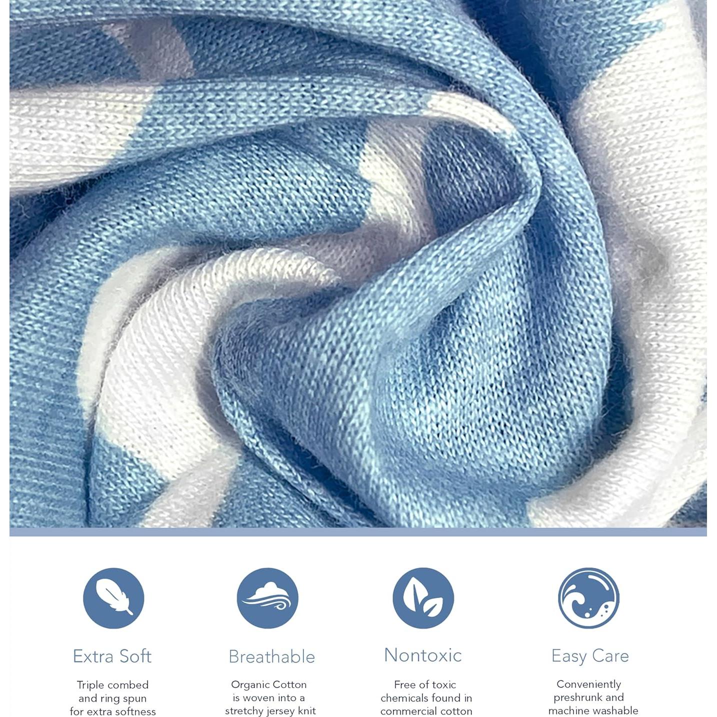 Sábanas Ajustadas para Cuna Lateral Cambria Baby 100% Algodón Orgánico