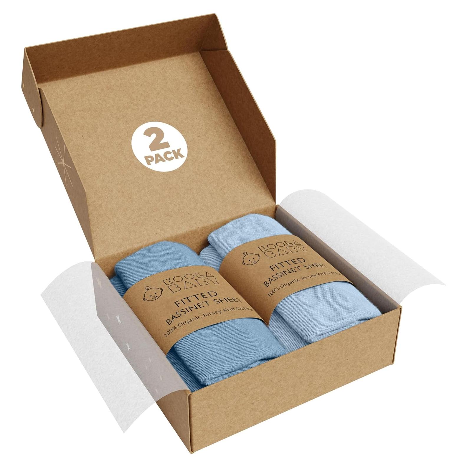 Sábanas Ajustadas para Cuna KoolerThings 100% Algodón Orgánico