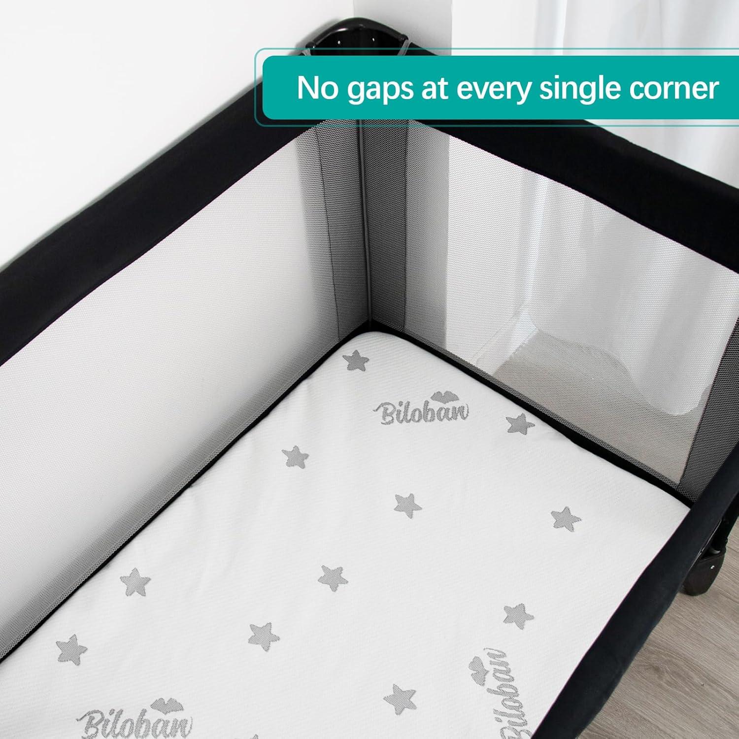 Protector de Colchón para Cuna Biloban 63.5x92.7cm Impermeable