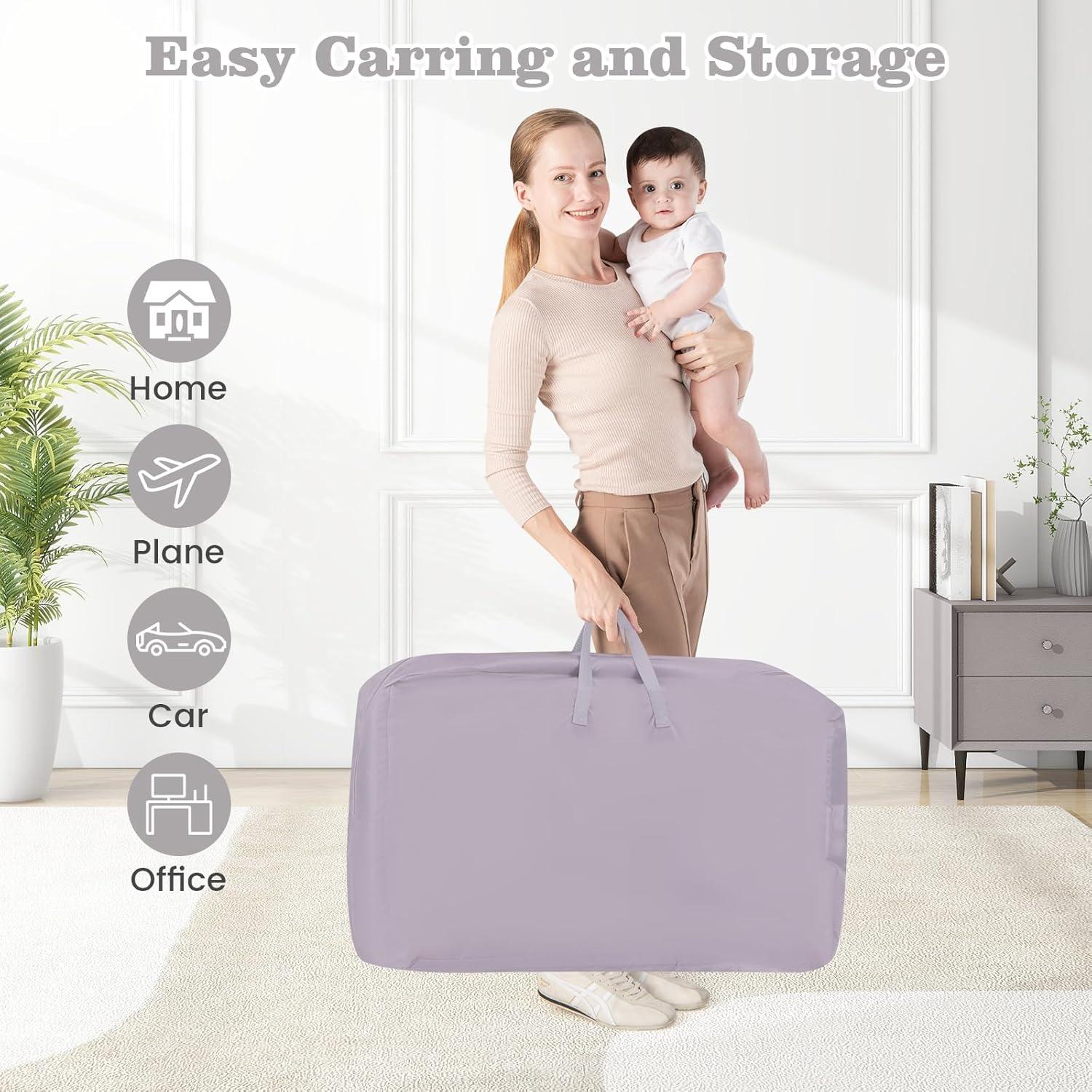 Cuna para Bebés INFANS 3 en 1 Lateral Ajustable Gris