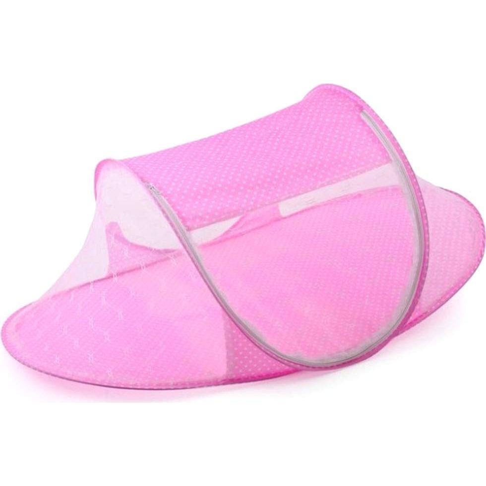 Cama portátil plegable para bebés Keenso rosa 110x60 cm