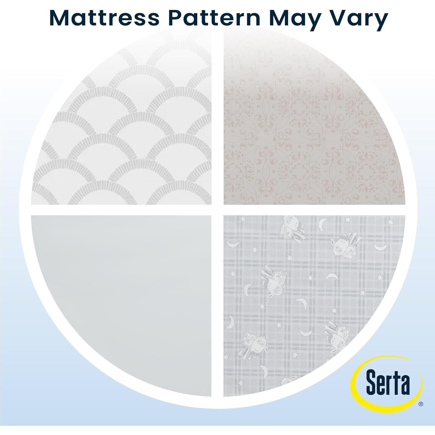 Colchón para Cuna Serta Perfect Start Doble Cara 132x69.85cm