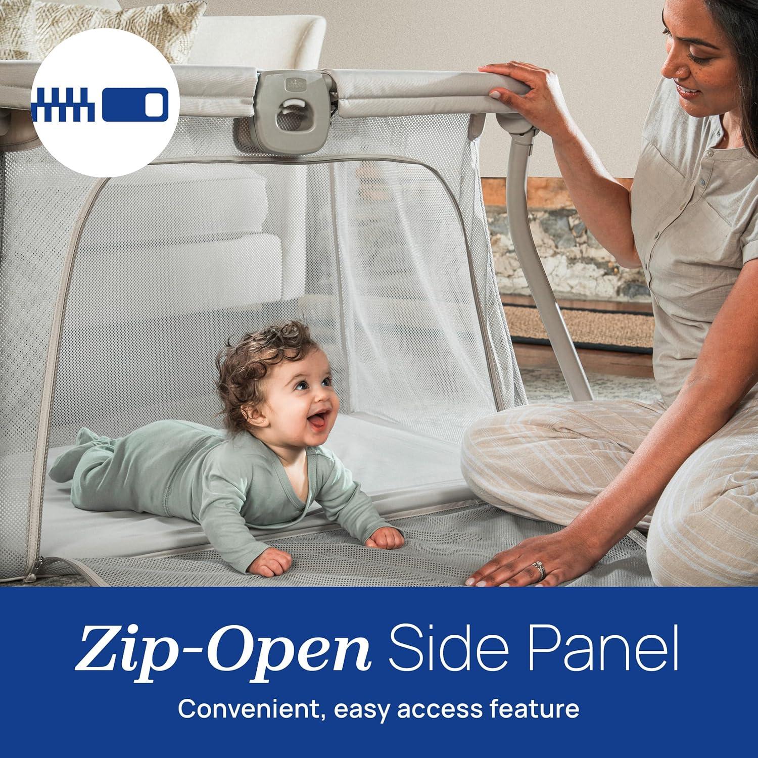 Cuna de Viaje Ligera Chicco Alfa Lite 5.7 kg Plegable Portátil