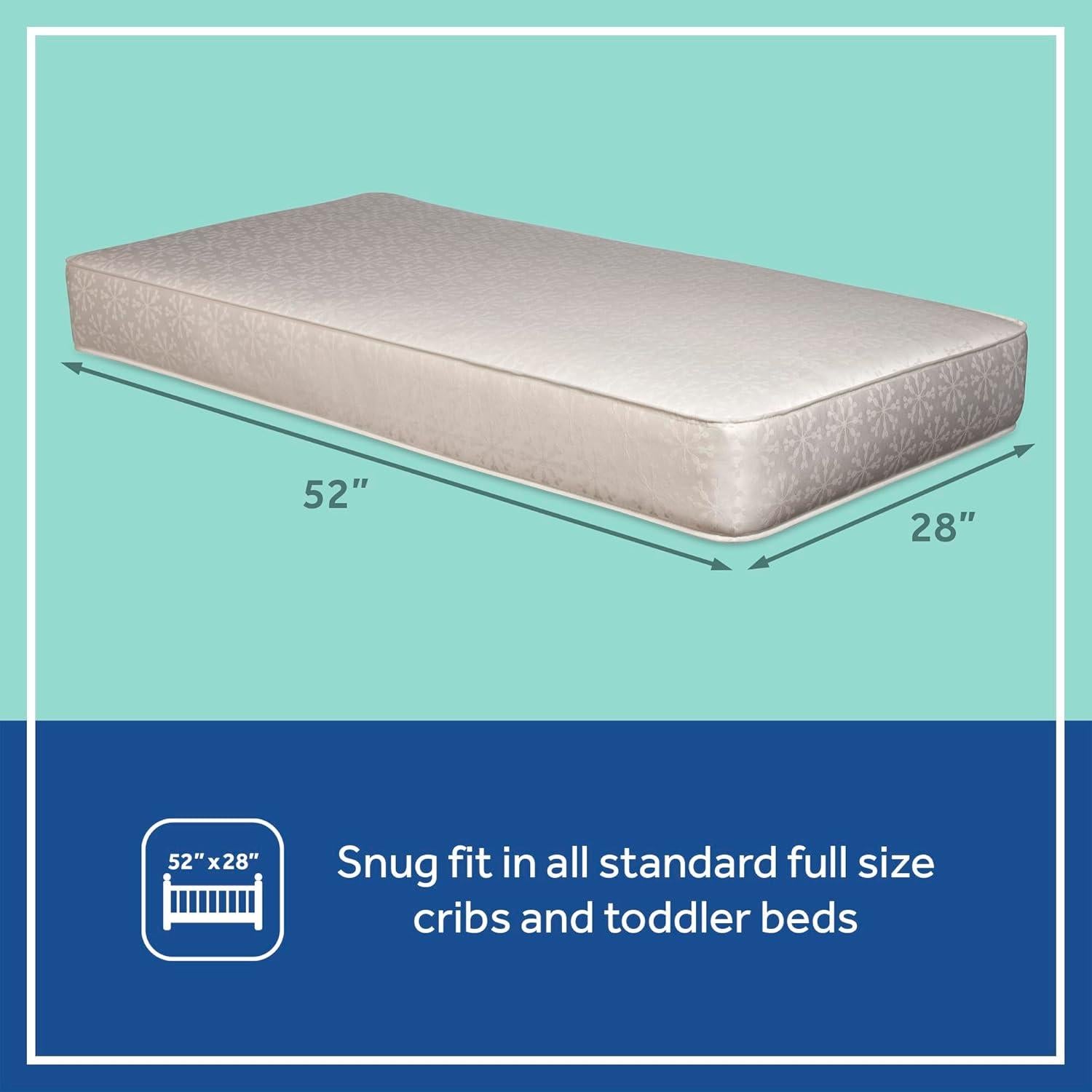 Colchón para Cuna Sealy Baby Flex Cool 2 Etapas 132x71 cm