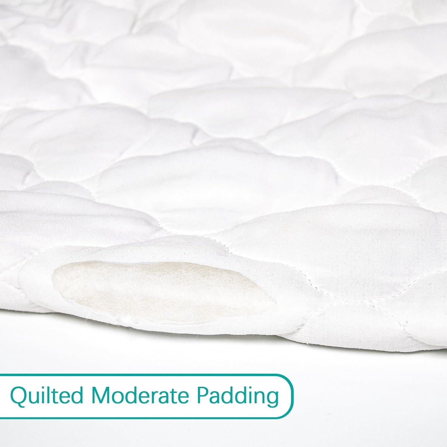 Sábana Protectora Impermeable Biloban para Cuna 132x71 cm