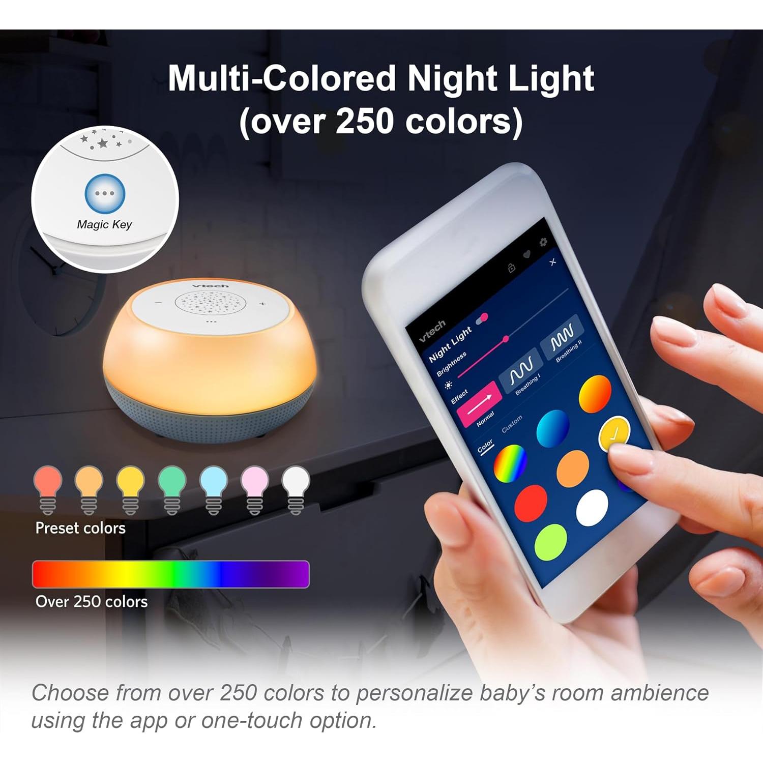 VTech BC8213 V-Hush Junior Soporte de Sueño con Proyector