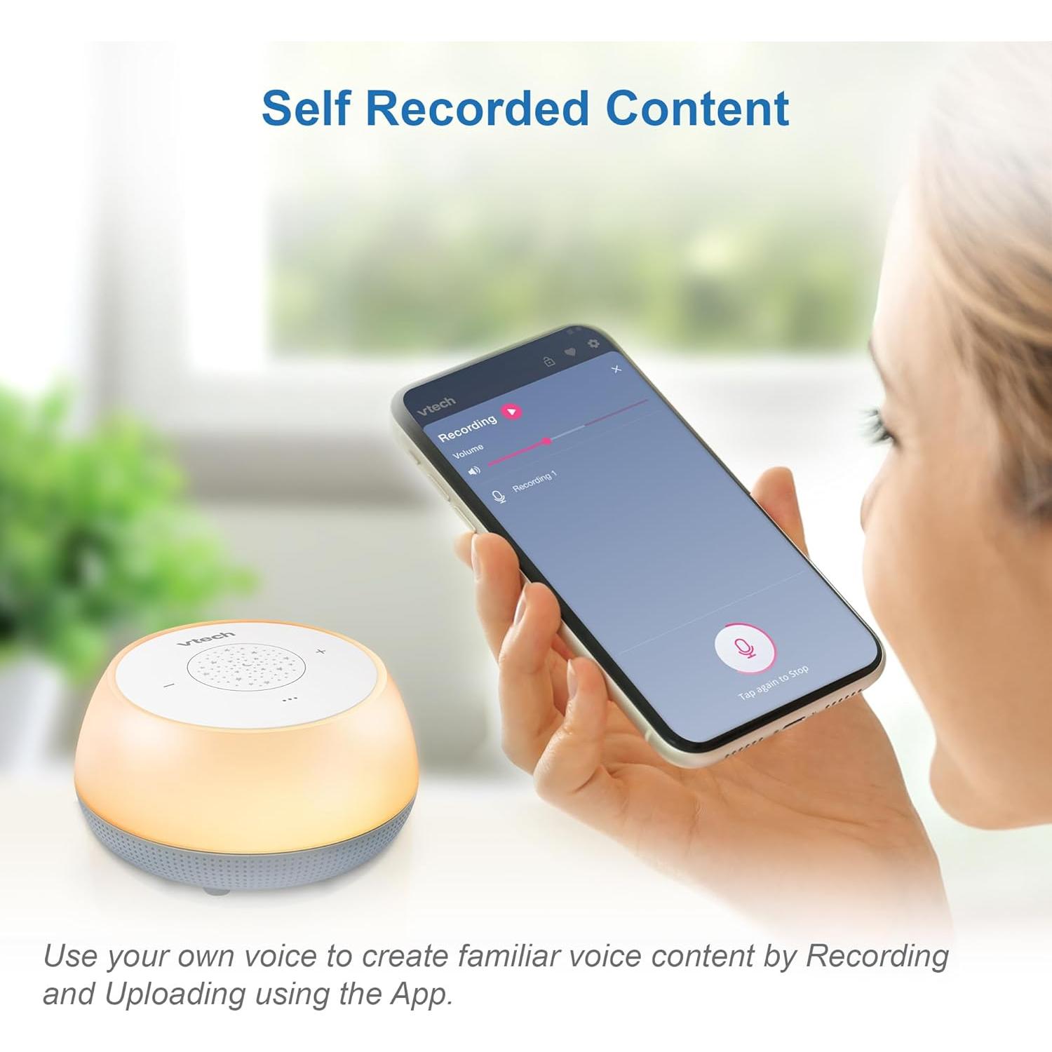 VTech BC8213 V-Hush Junior Soporte de Sueño con Proyector