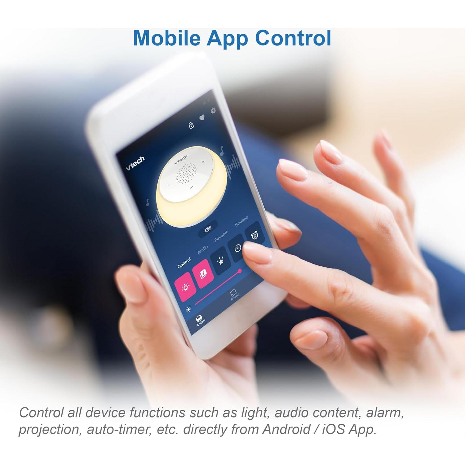 VTech BC8213 V-Hush Junior Soporte de Sueño con Proyector