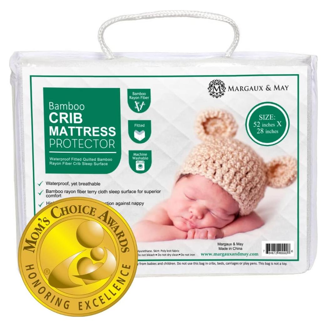 Protector de Colchón para Cuna Margaux & May - Impermeable 71x132 cm
