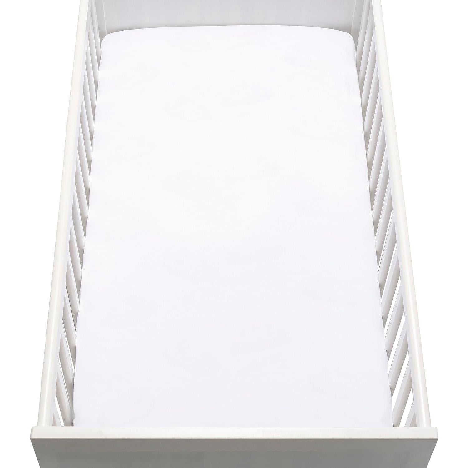 Sábanas Ajustadas Orgánicas para Cuna Newton Baby - 100% Algodón Muselina, Paquete de 2