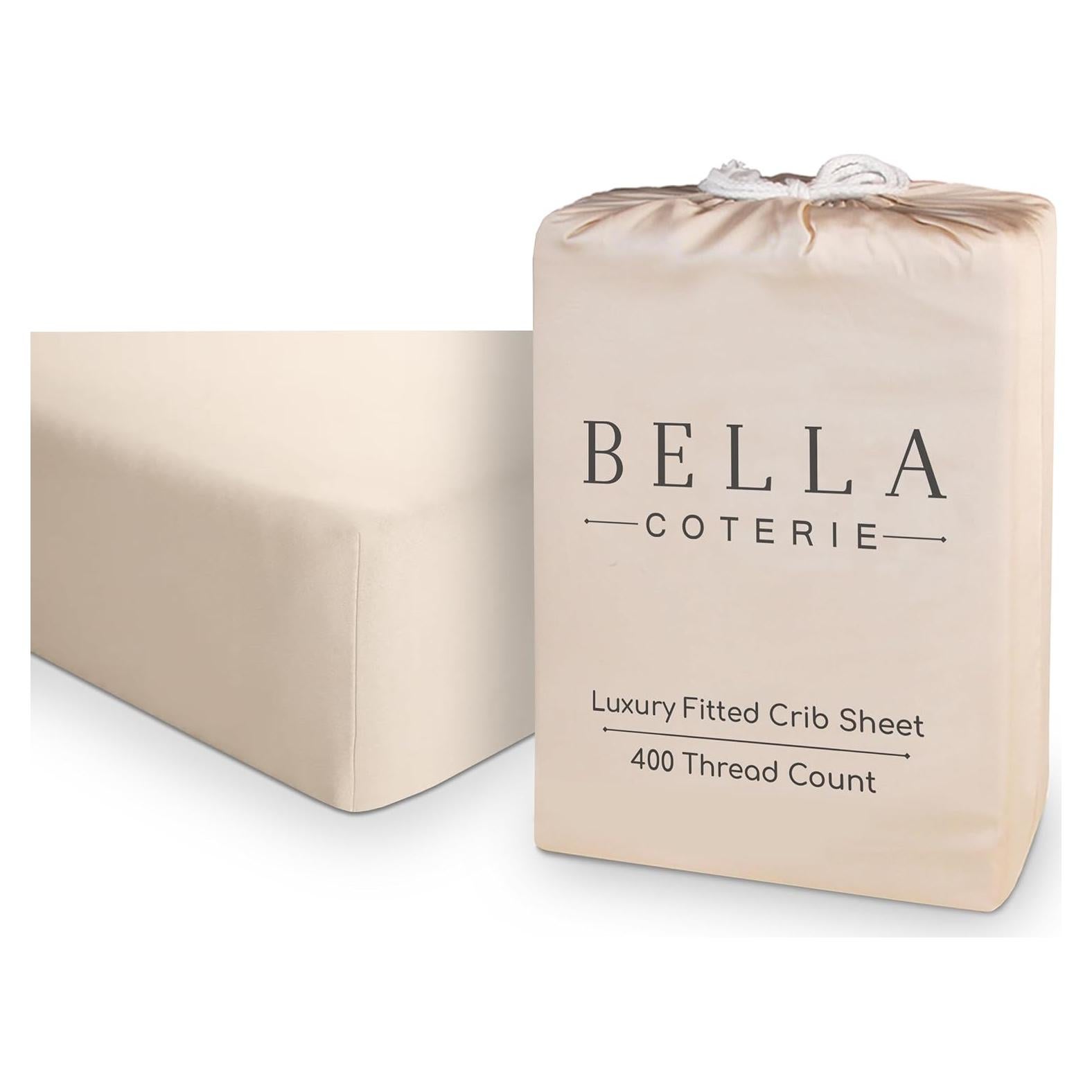 Sábana de Cuna Ajustable Bella Coterie Viscosa Bambú Orgánico