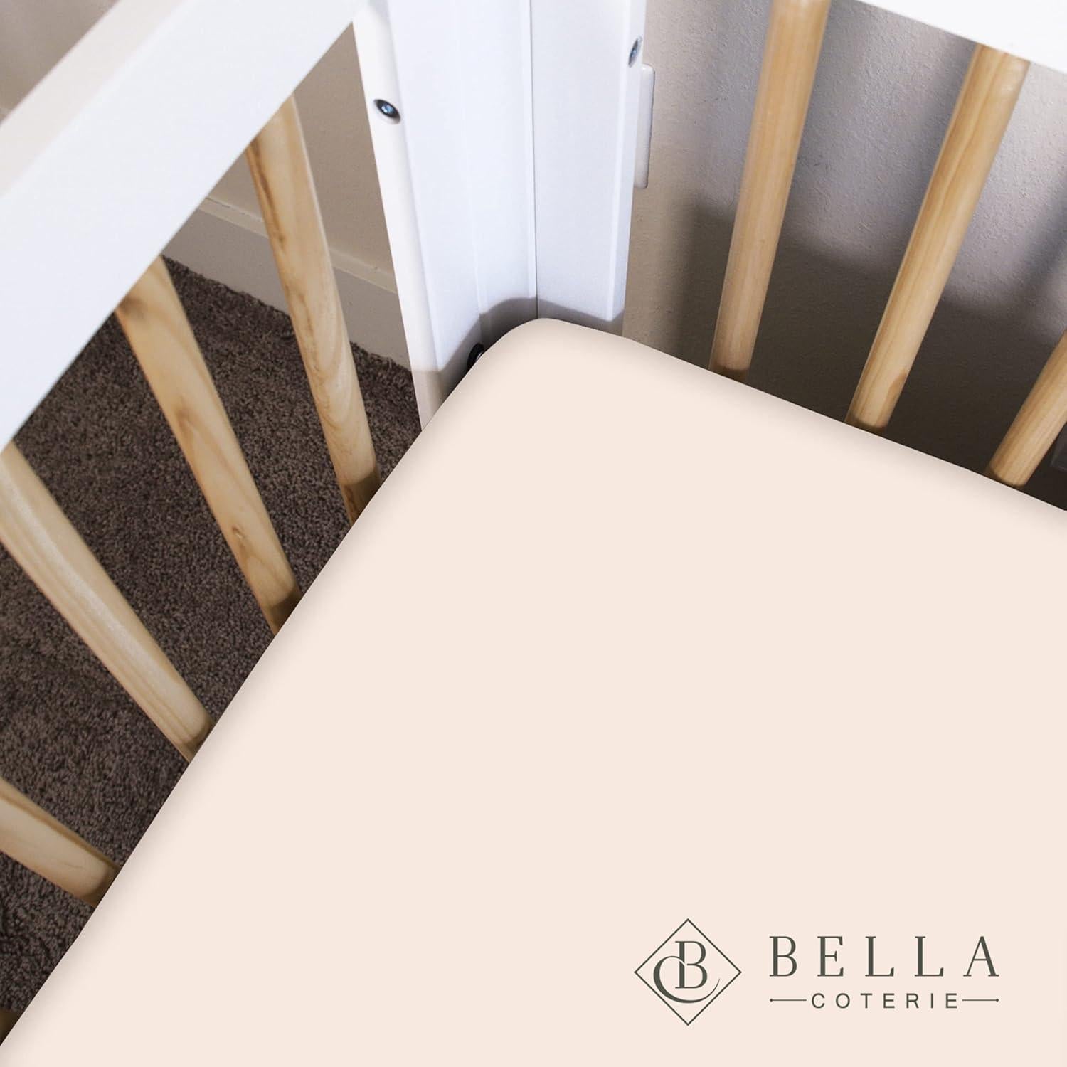 Sábana de Cuna Ajustable Bella Coterie Viscosa Bambú Orgánico