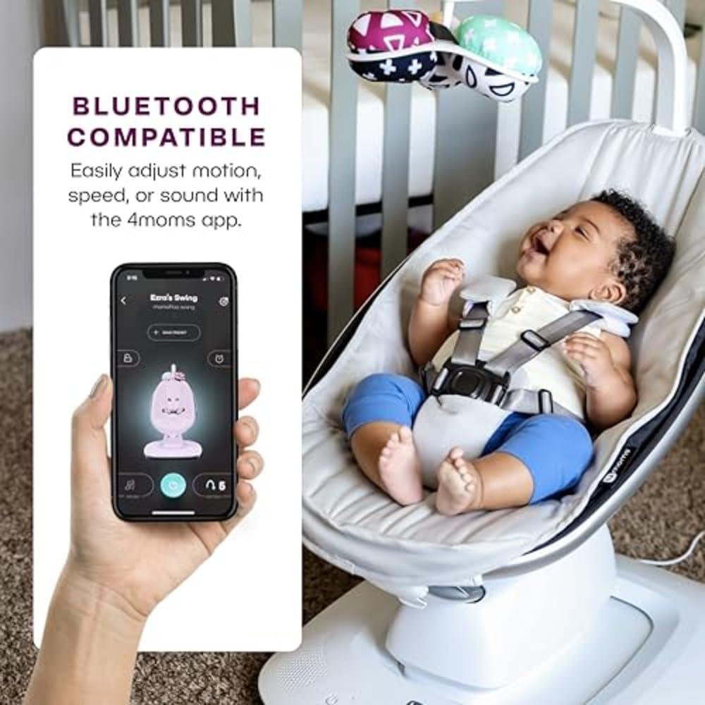 Columpio para Bebé 4moms MamaRoo Multi-Motion Gris Bluetooth