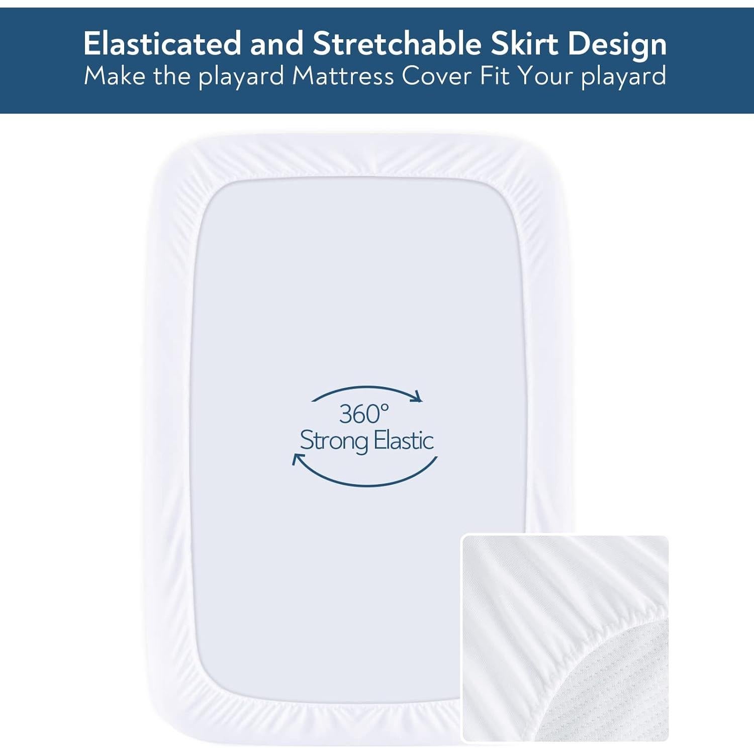 Funda de colchón impermeable Magik & Kover 61x107 cm