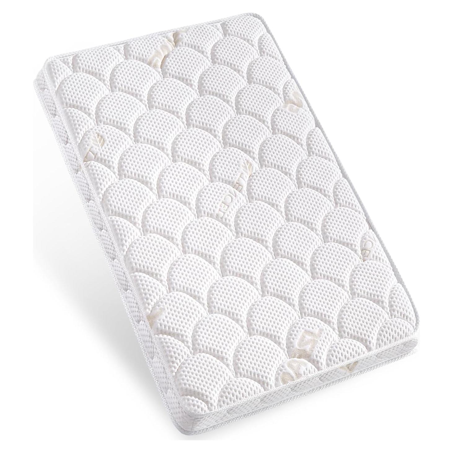 Colchón Pack and Play Espuma Premium 96.5x66 cm Blanco