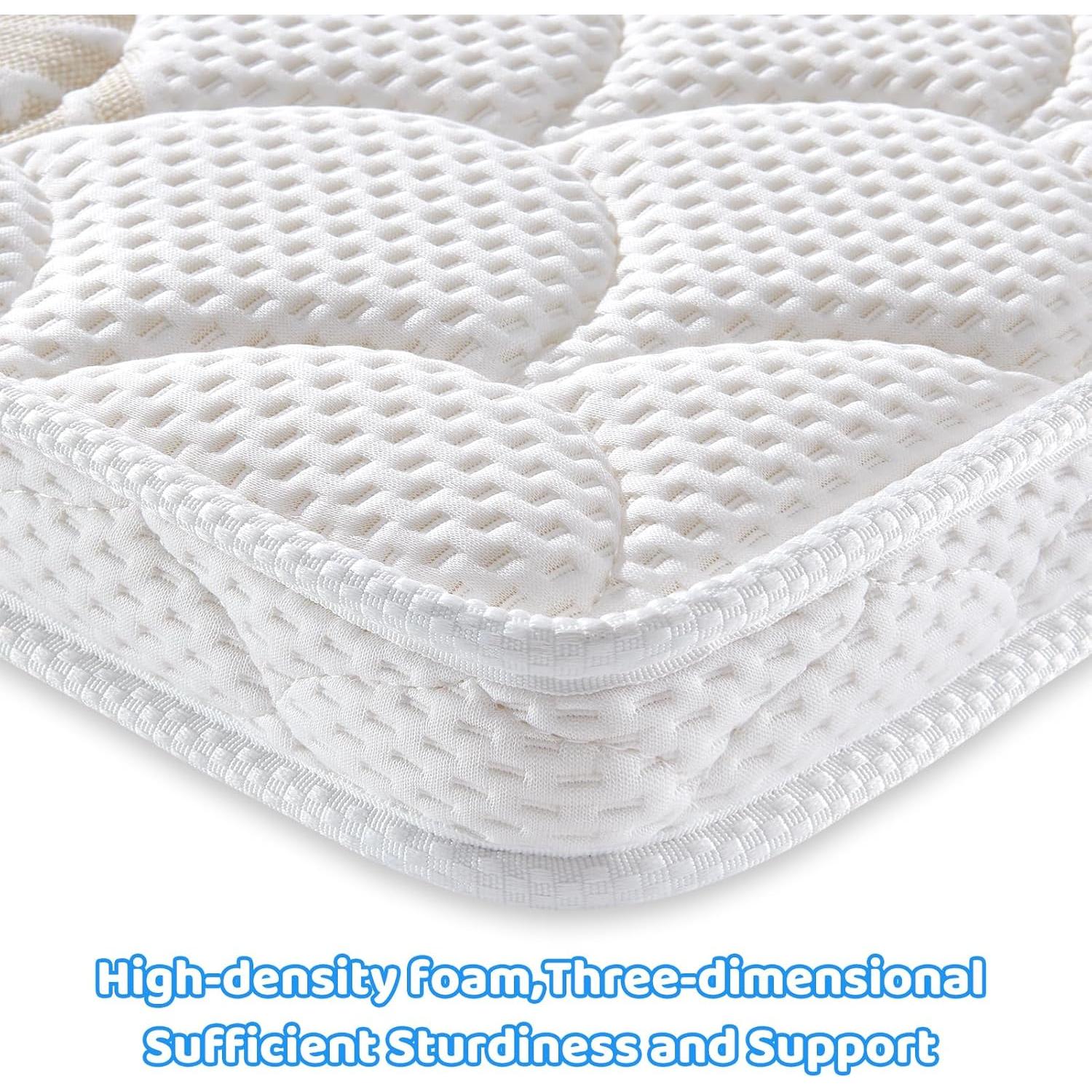 Colchón Pack and Play Espuma Premium 96.5x66 cm Blanco