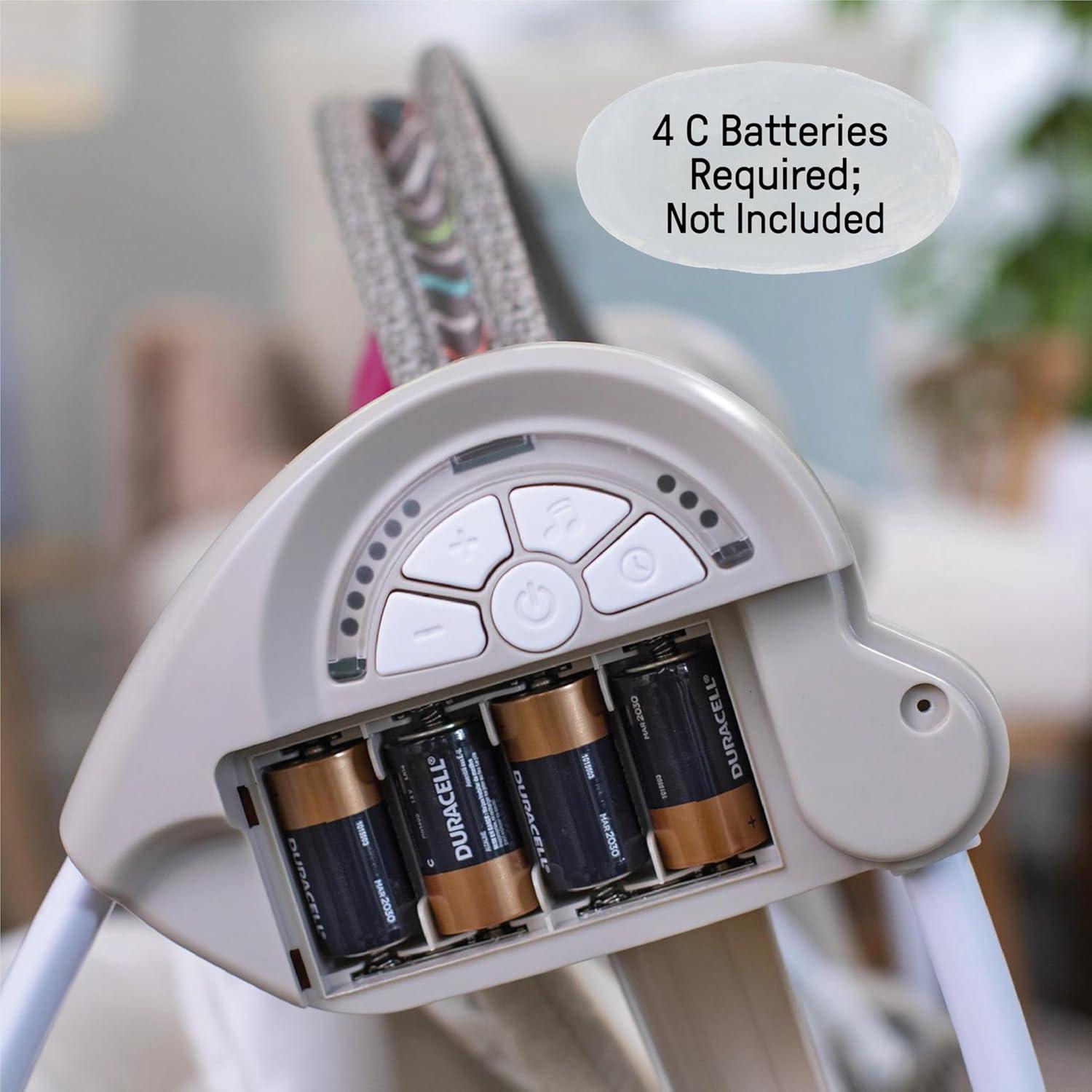 Columpio Portátil Ingenuity Soothe 'n Delight 6 Velocidades Bebés 0-9 Meses