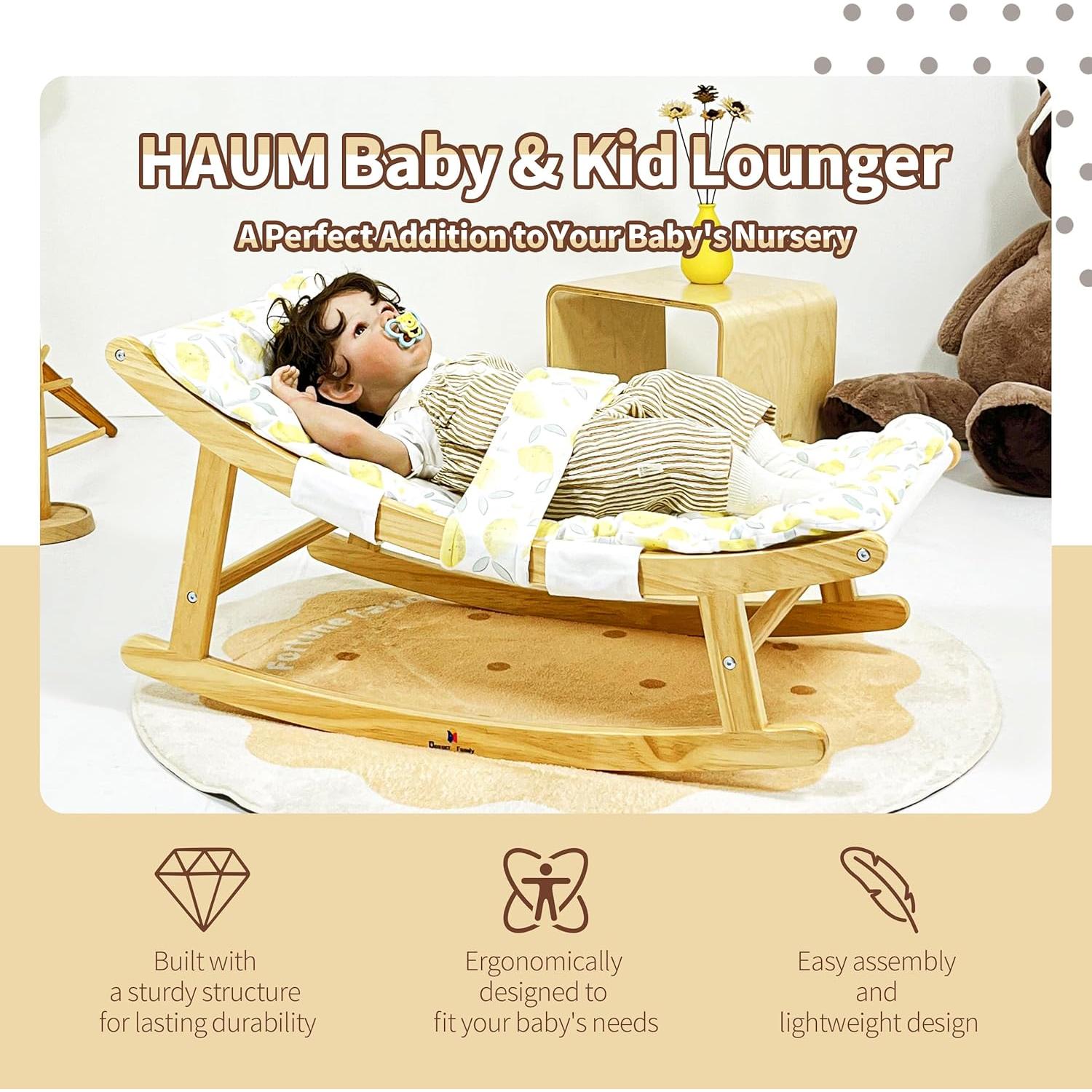 Balanceador Suave para Bebés Damoch Family® - 100lbs, 3 meses a 3 años