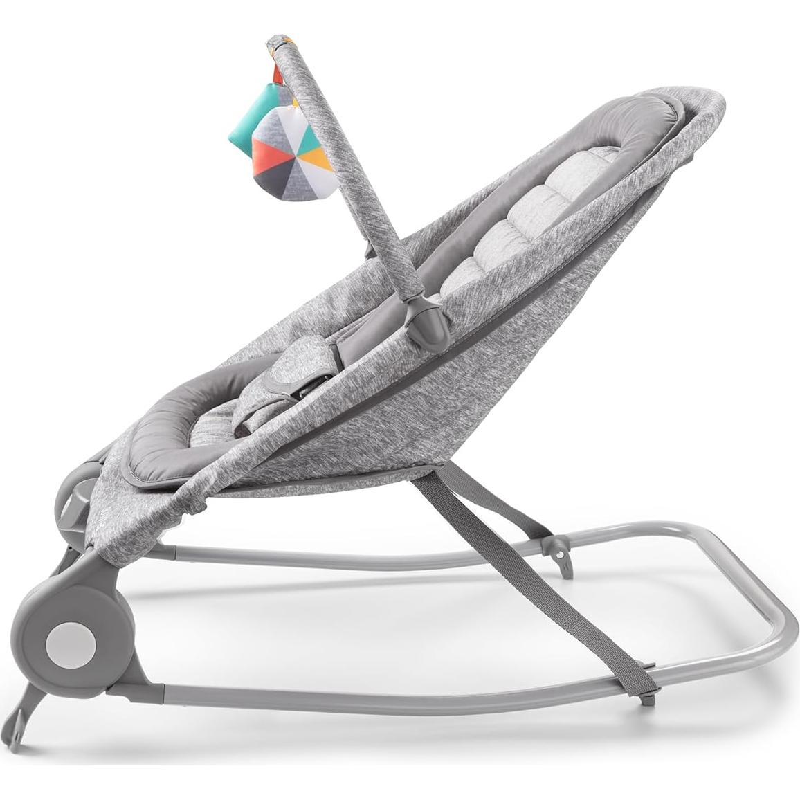 Balancín y Sillón 2-en-1 Verano Dúo Tweed Gris Claro