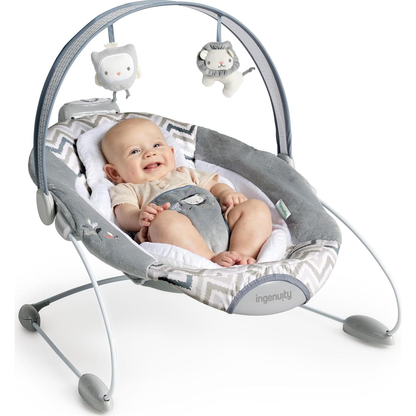 Asiento de rebote automático Ingenuity SmartBounce 0-9 kg