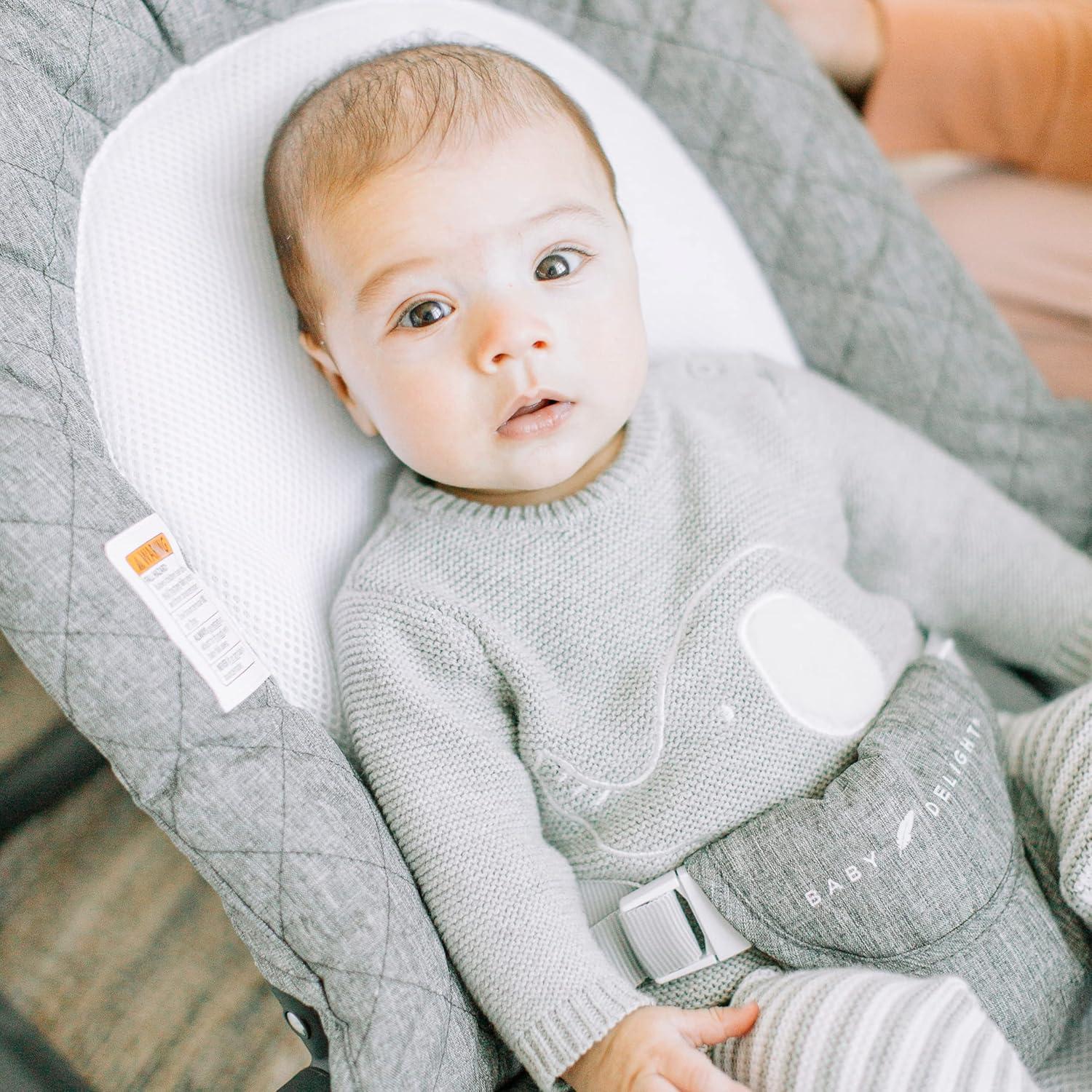 Columpio Portátil Baby Delight Aura Deluxe Tweed Charcoal