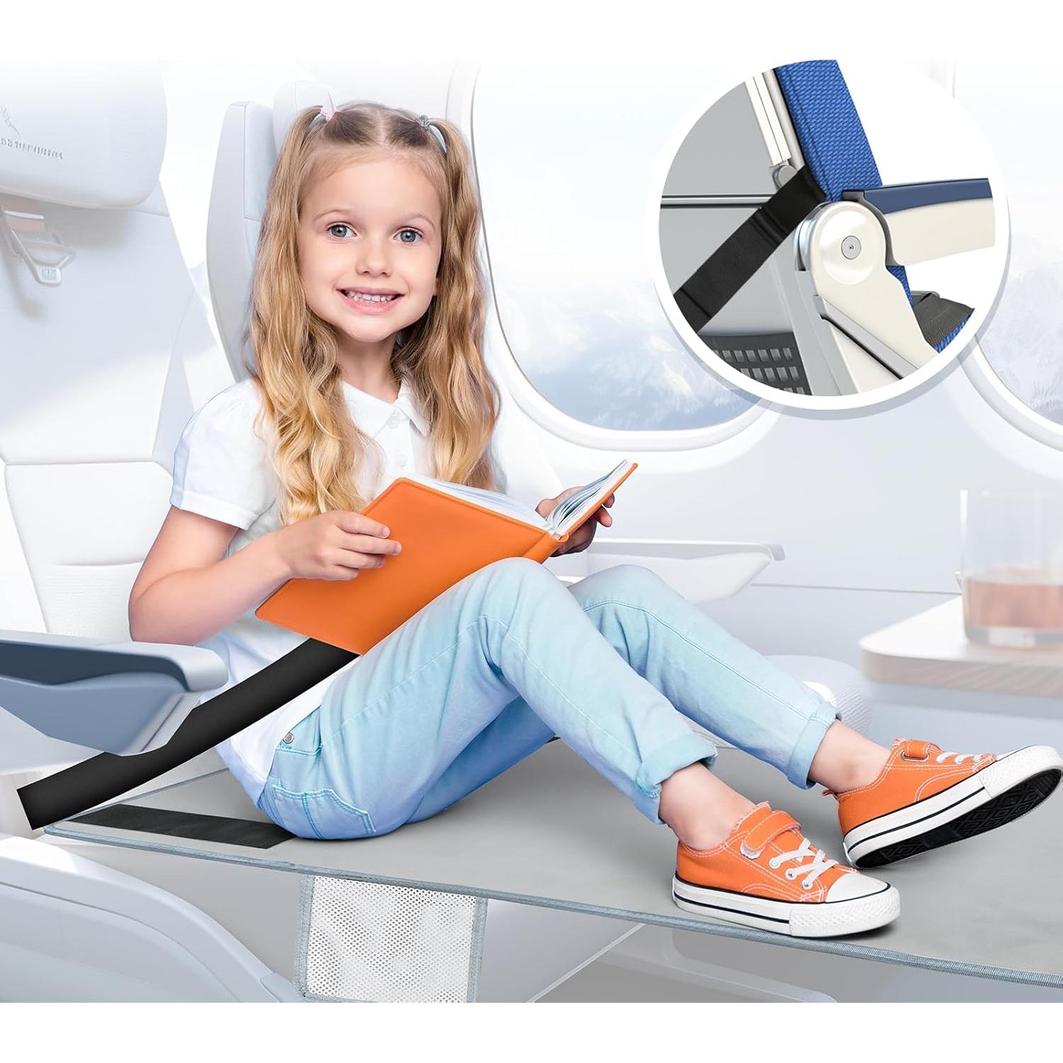 Extensor de Asiento de Avión WFIST para Niños - Cama de Viaje 80x45 cm