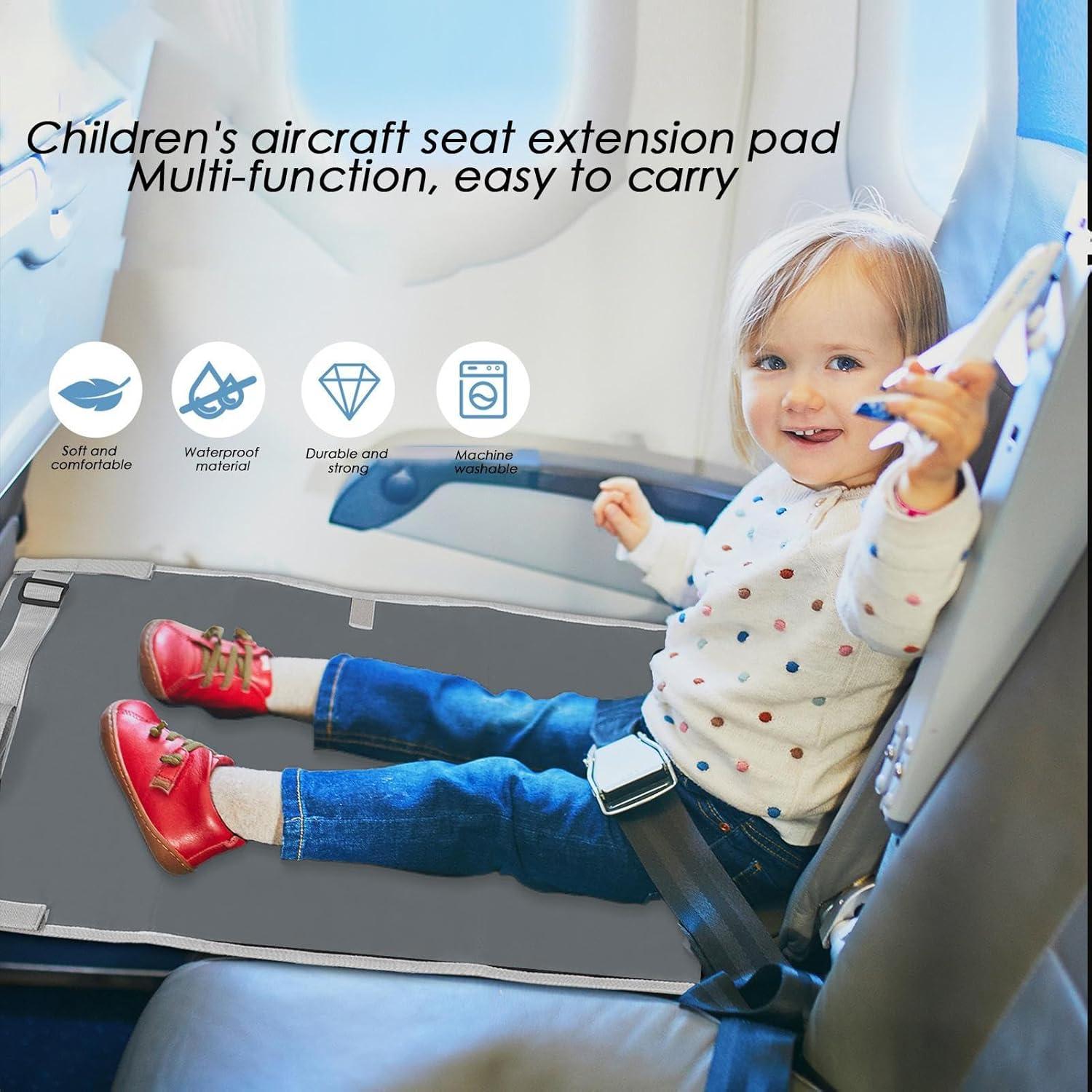 Cama de avión para niños pequeños VTK - 76x44.5 cm ajustable