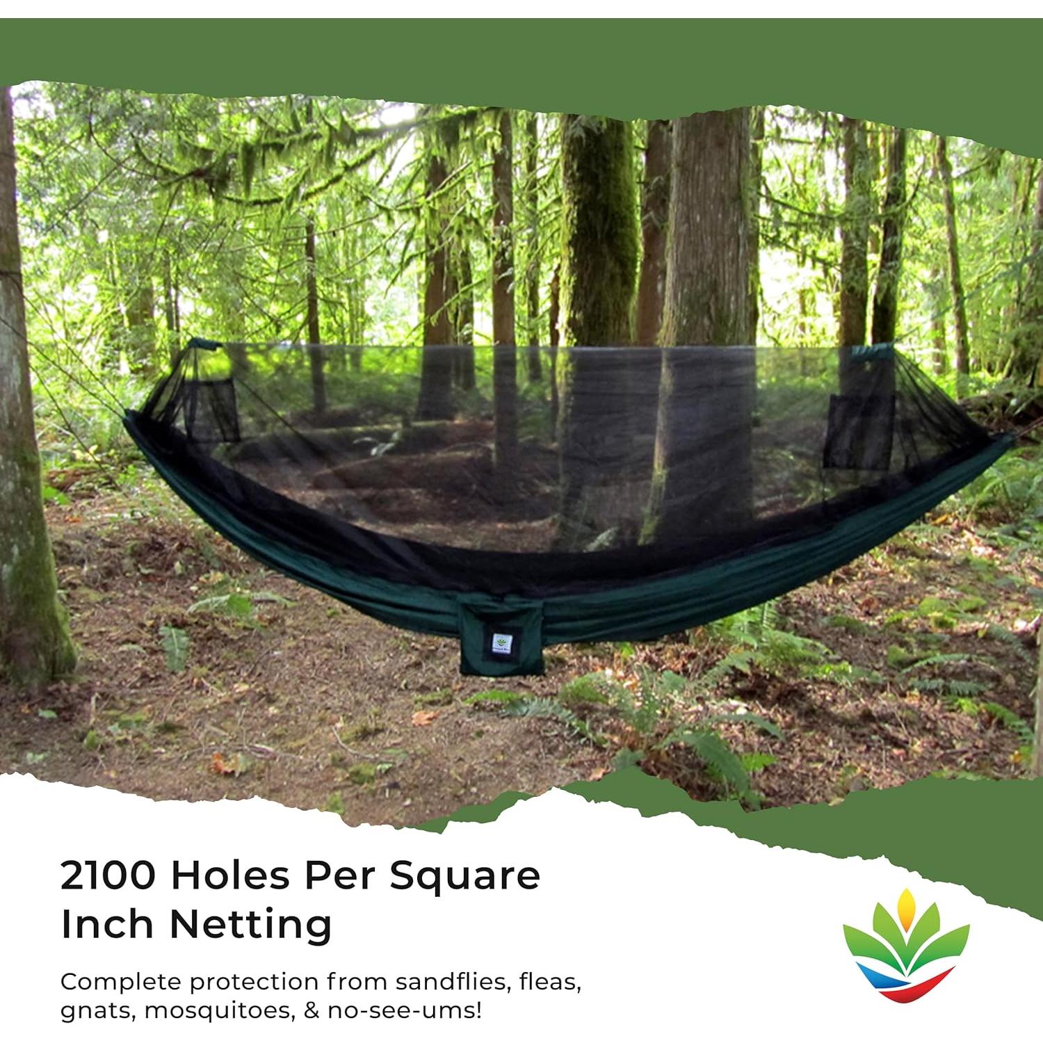 Hamaca Reversible con Red Antimosquitos Hammock Bliss 300x150cm
