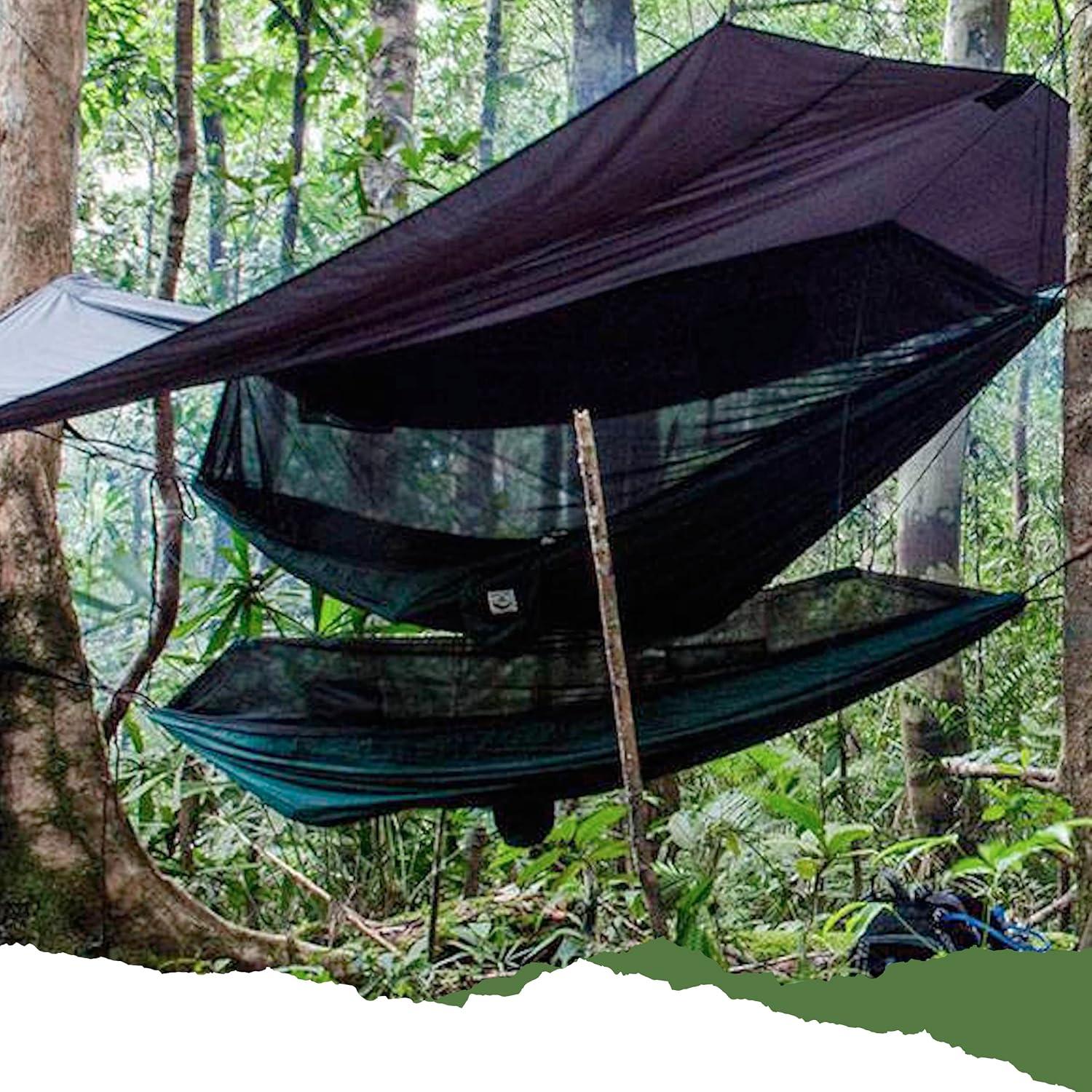 Hamaca Reversible con Red Antimosquitos Hammock Bliss 300x150cm