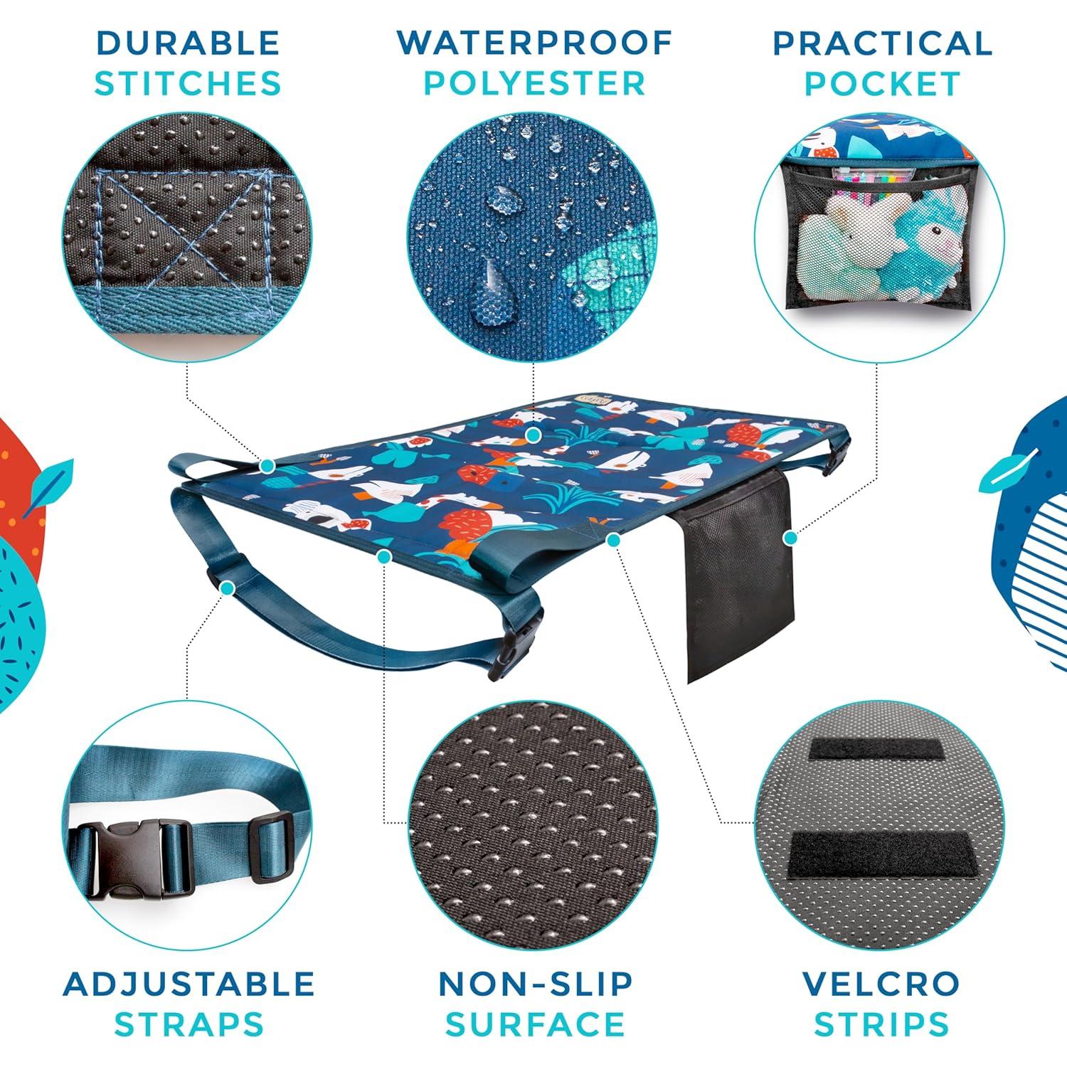 Extensor de Asiento de Avión CozyFly para Niños - Cama Portátil 80x45cm