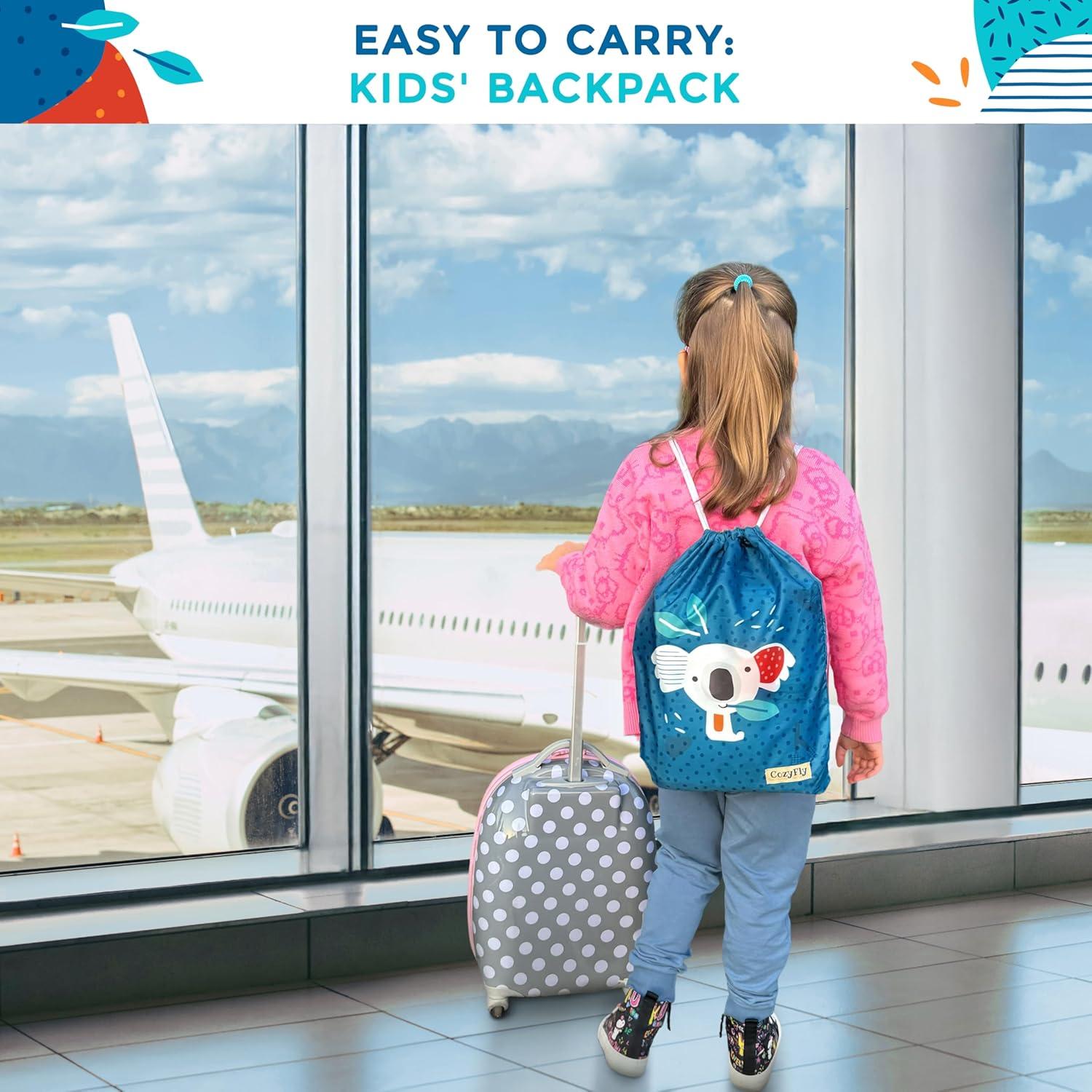 Extensor de Asiento de Avión CozyFly para Niños - Cama Portátil 80x45cm