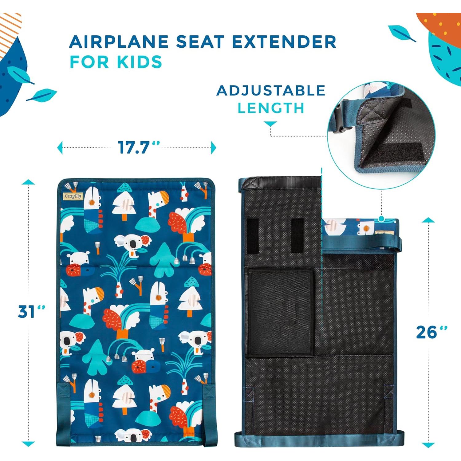 Extensor de Asiento de Avión CozyFly para Niños - Cama Portátil 80x45cm