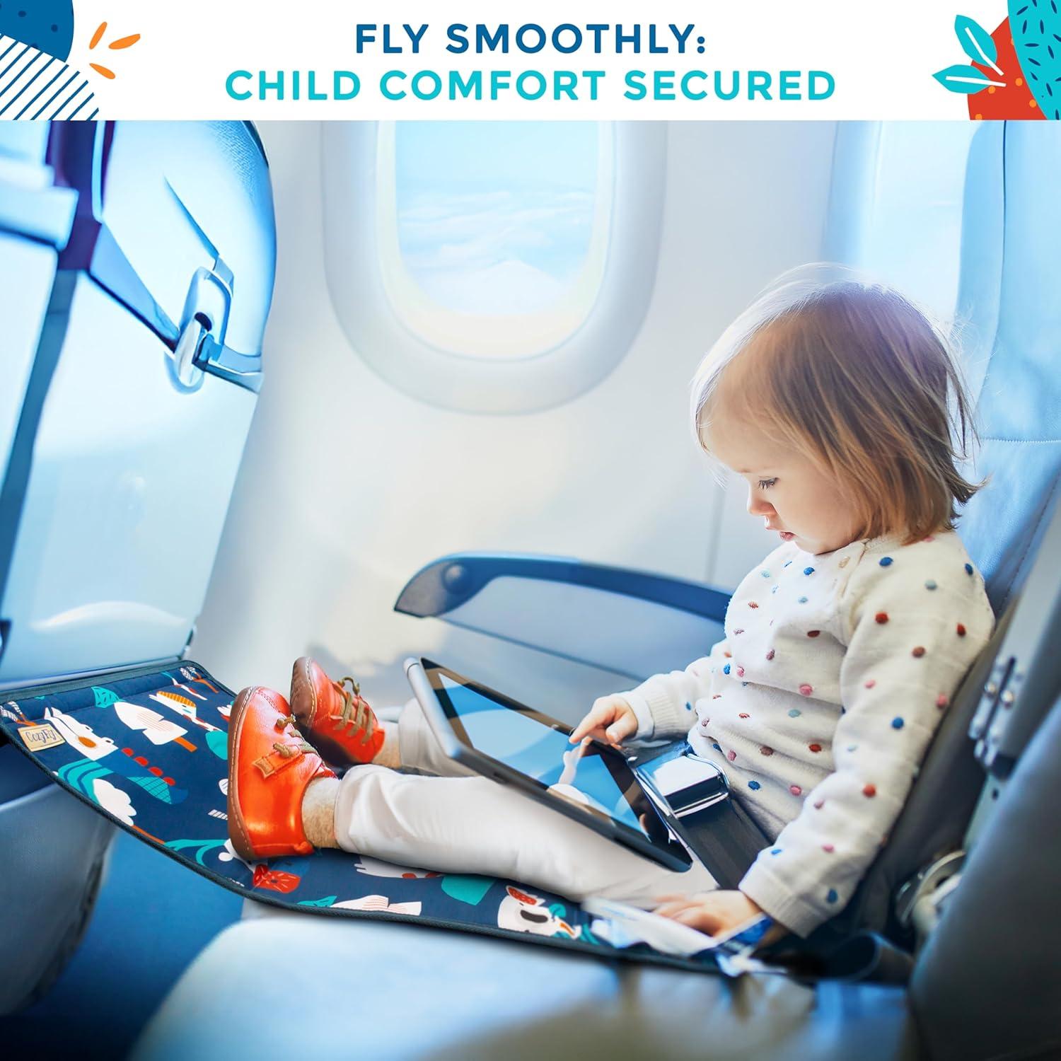 Extensor de Asiento de Avión CozyFly para Niños - Cama Portátil 80x45cm