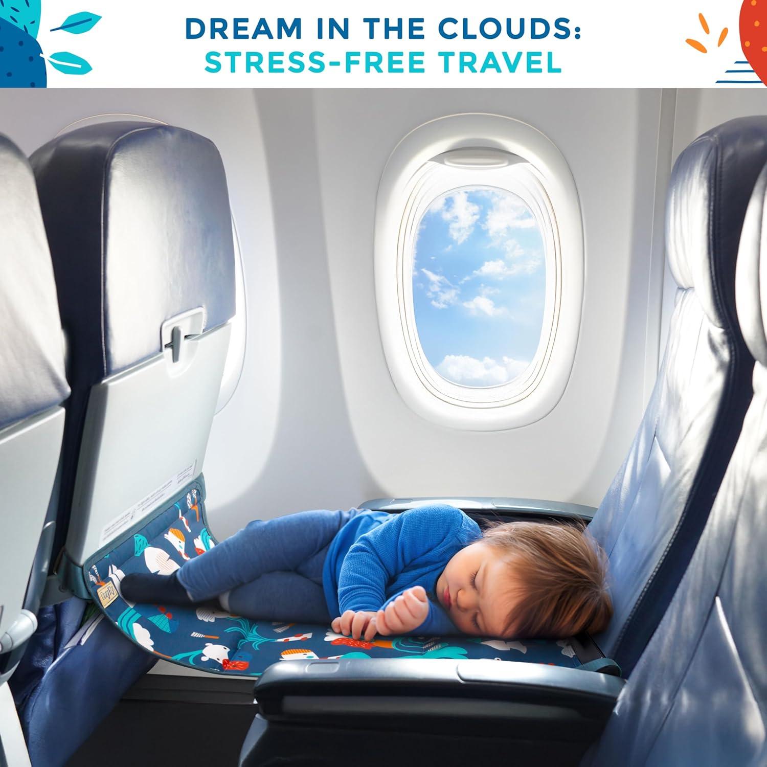 Extensor de Asiento de Avión CozyFly para Niños - Cama Portátil 80x45cm