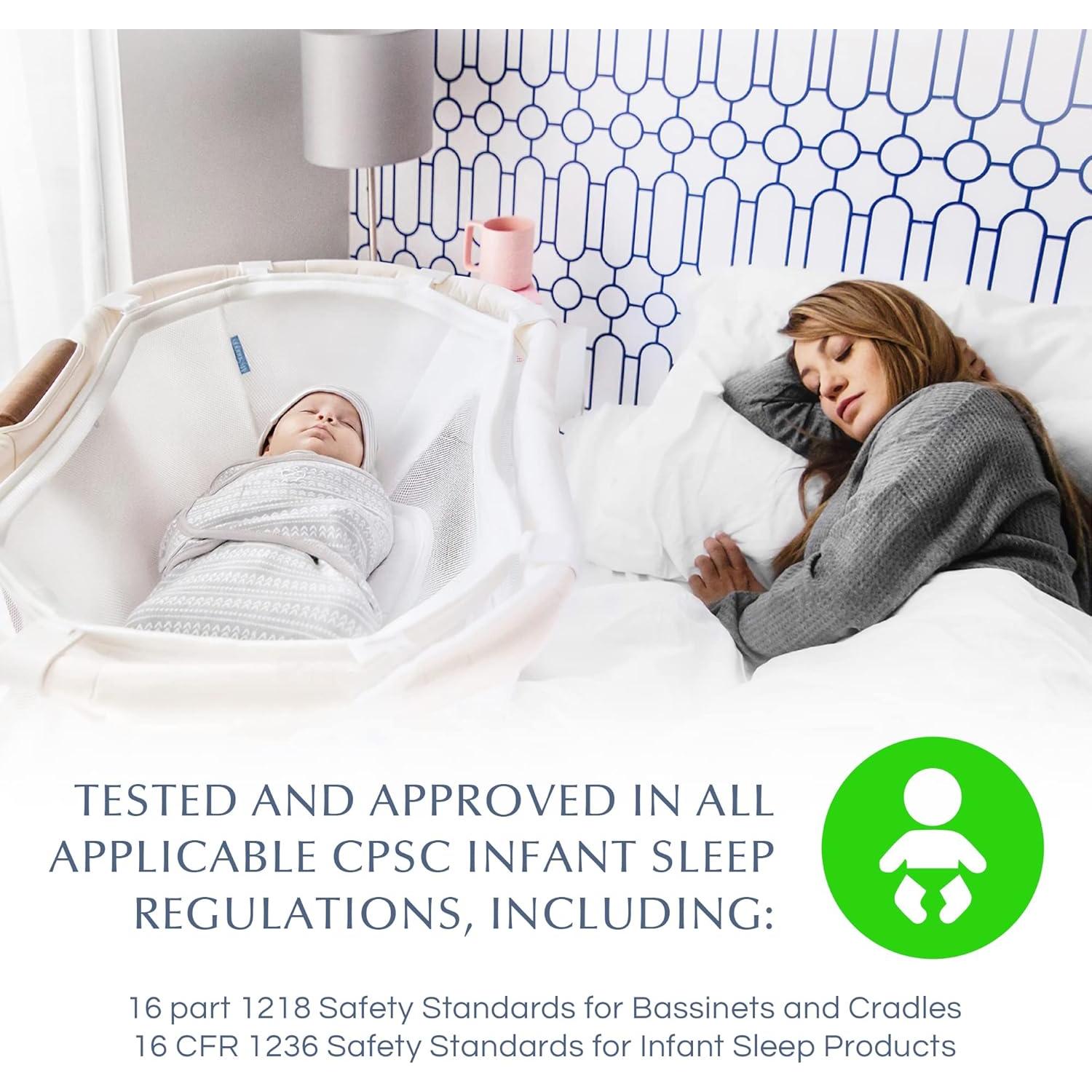 Solución para dormir MySnuggly para cunas Halo 3.0 - Algodón